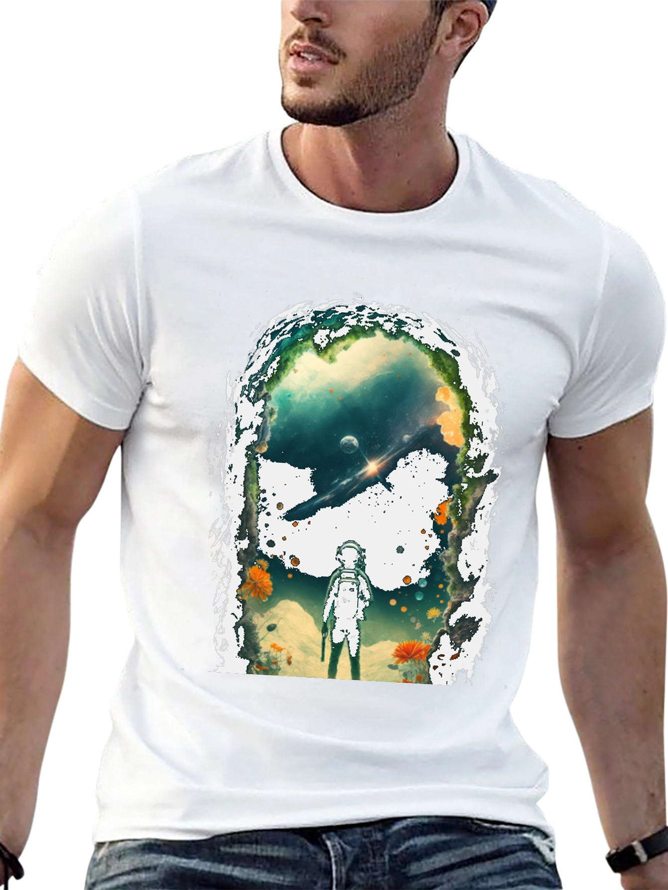 Astronaut Galaxy T-Shirt