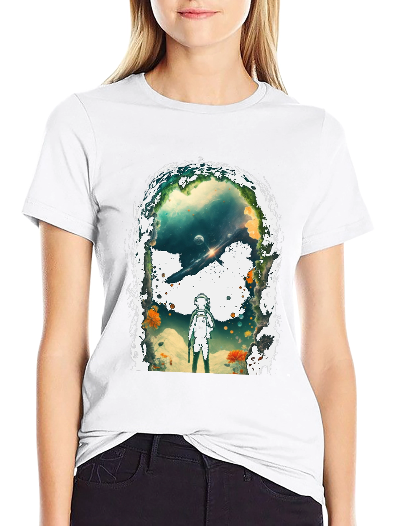 Astronaut Galaxy T-Shirt