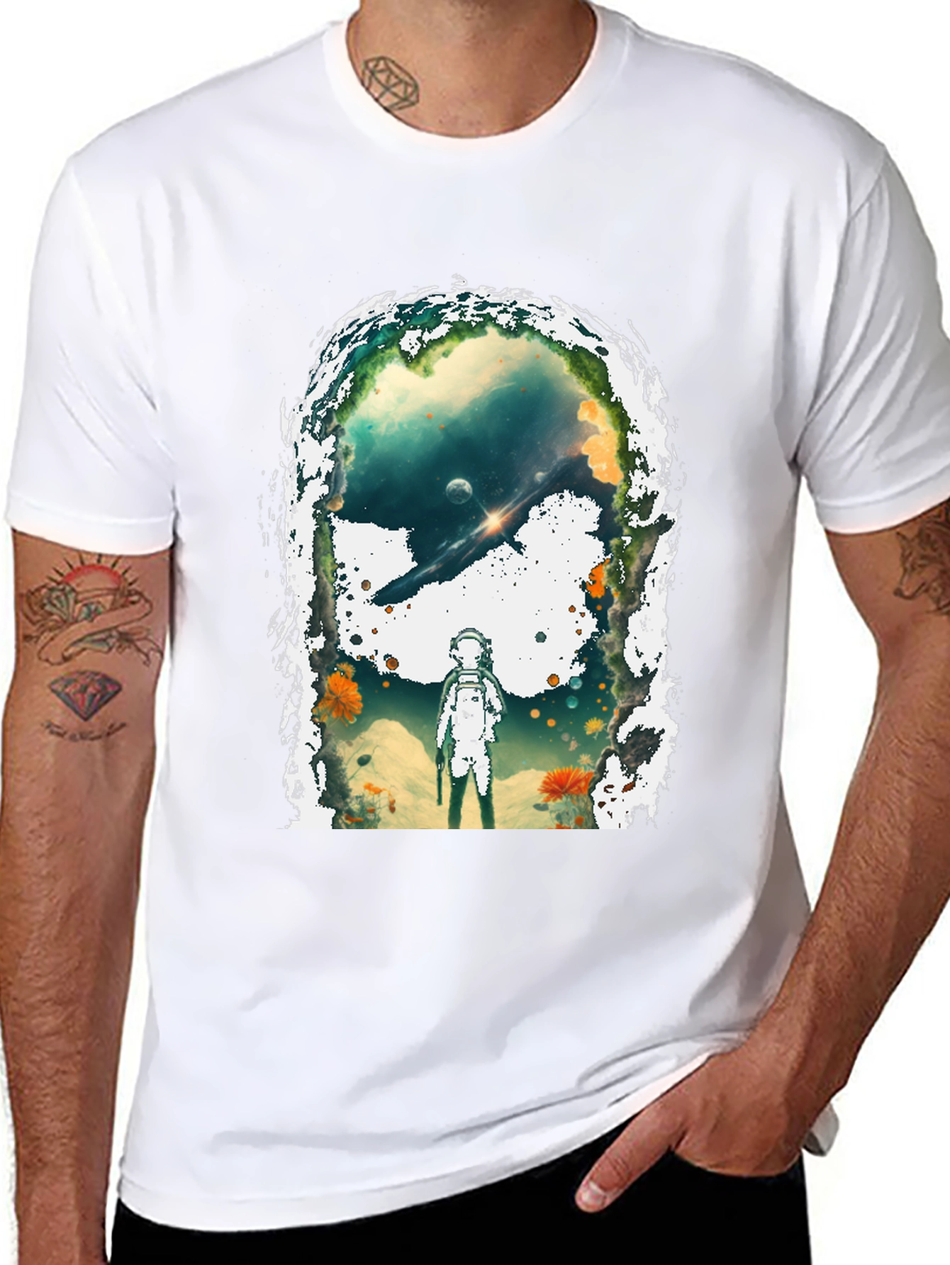 Astronaut Galaxy T-Shirt