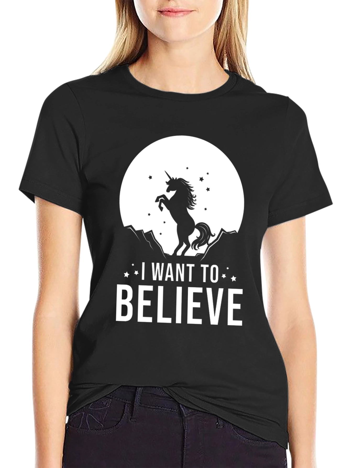 I Want To Believe Unicorn T-Shirt