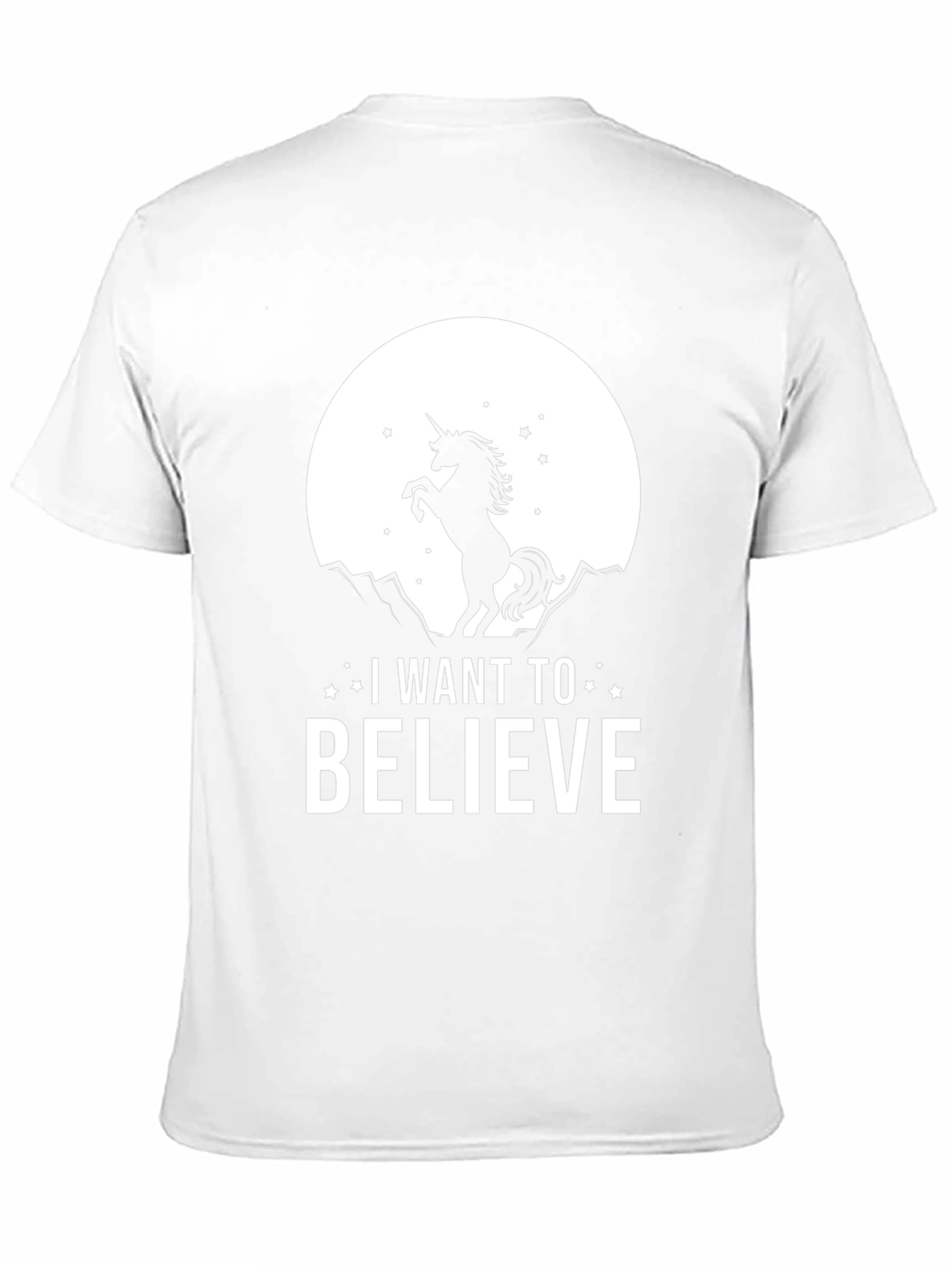 I Want To Believe Unicorn T-Shirt