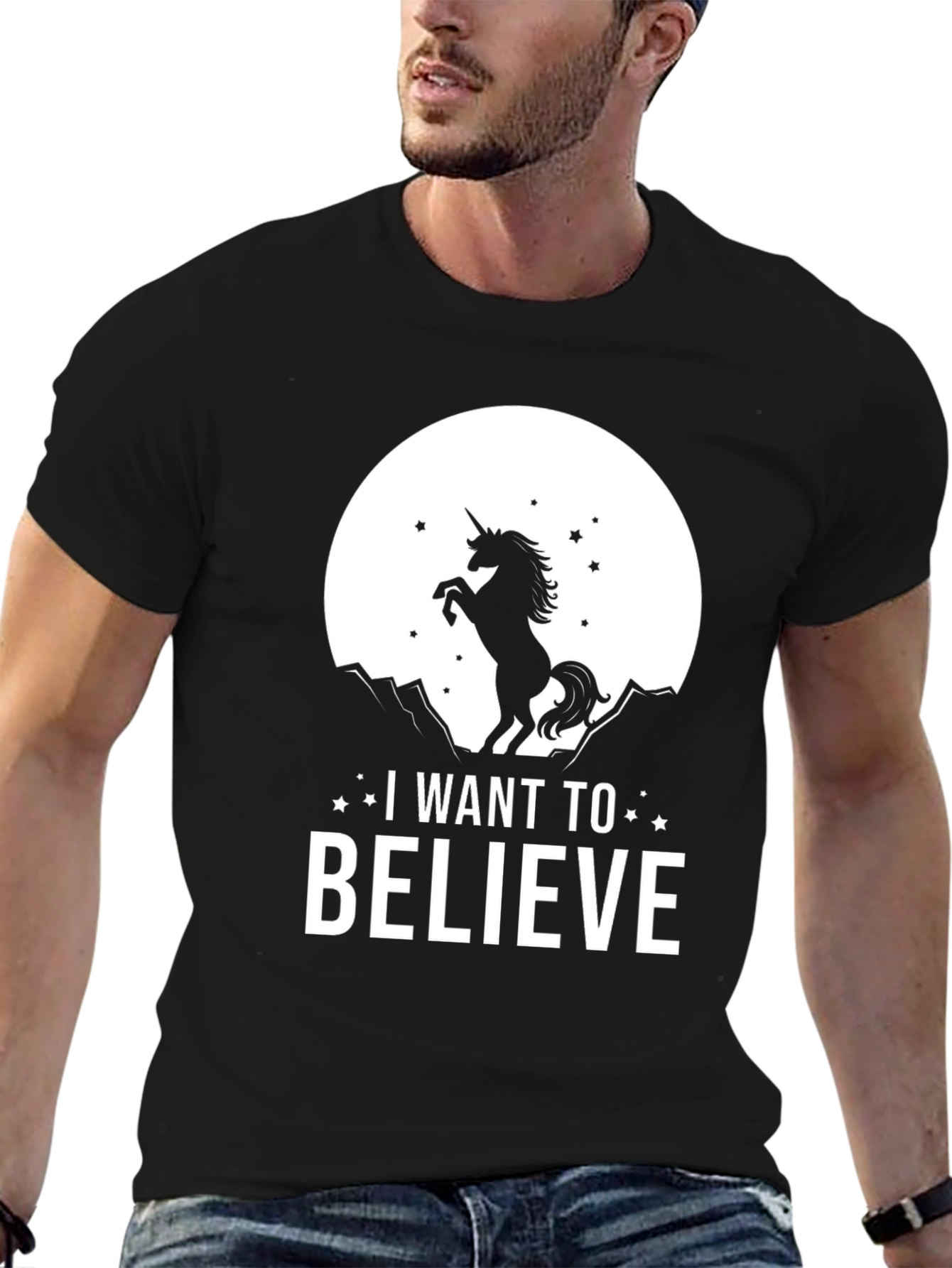 I Want To Believe Unicorn T-Shirt