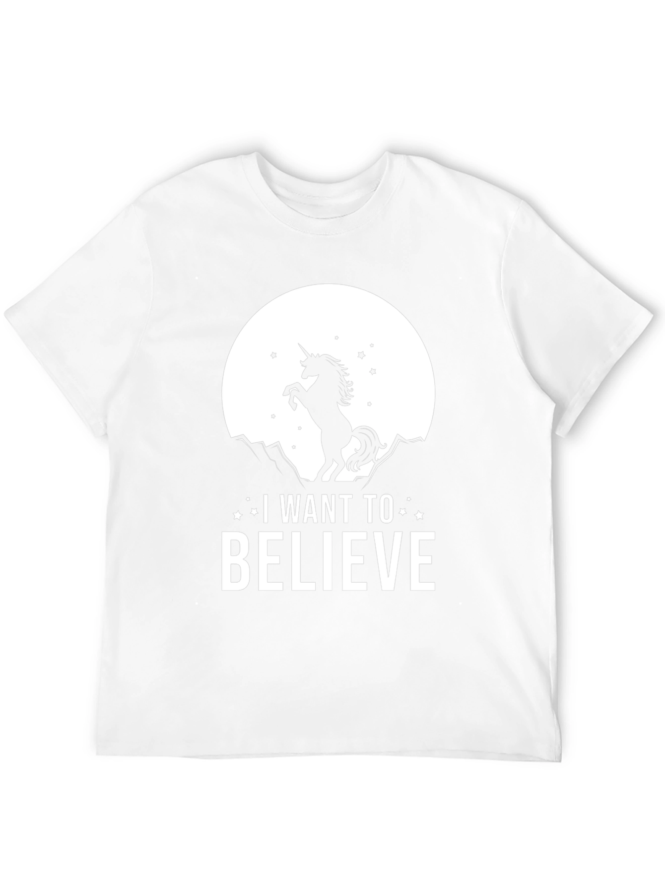 I Want To Believe Unicorn T-Shirt