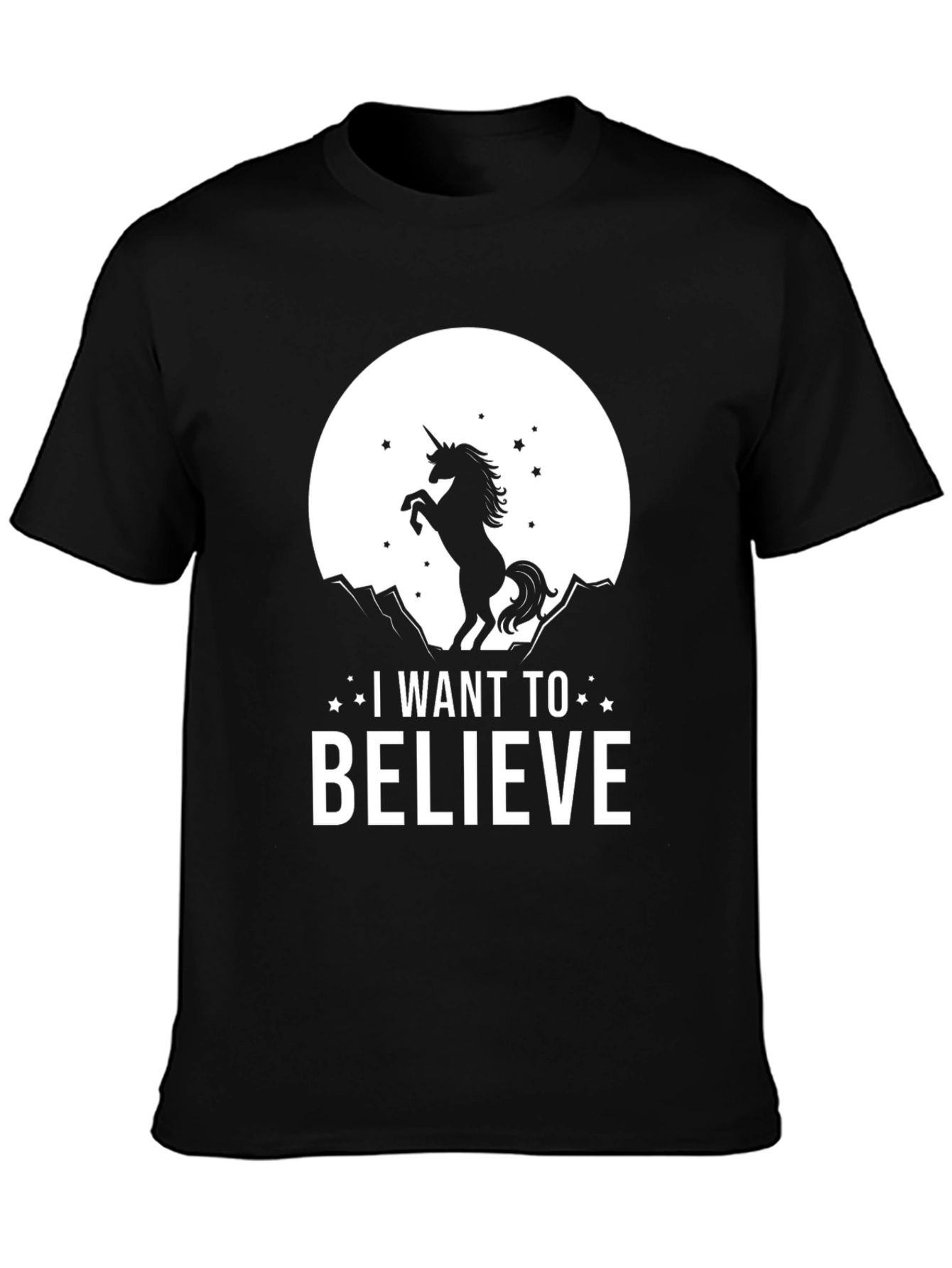 I Want To Believe Unicorn T-Shirt