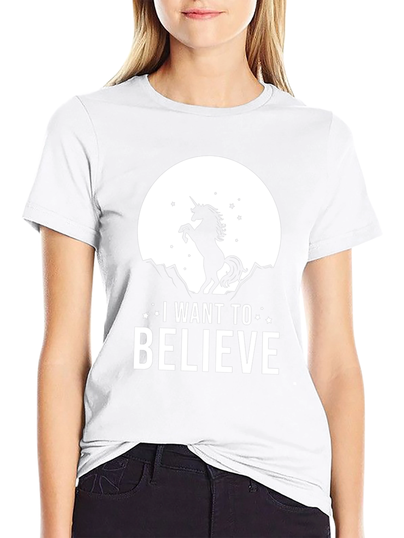 I Want To Believe Unicorn T-Shirt