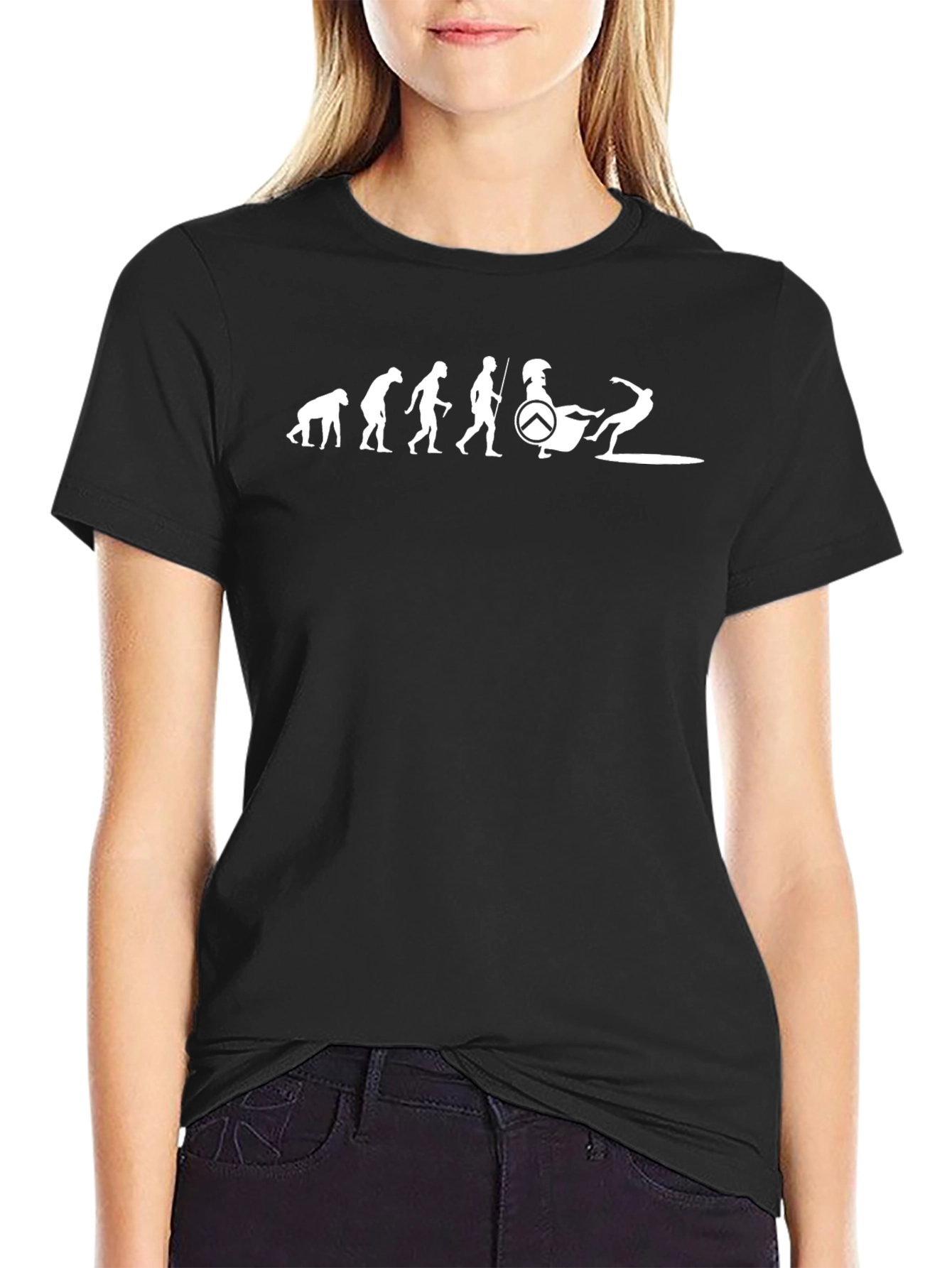 Spartan Surfer Evolution Graphic T-Shirt