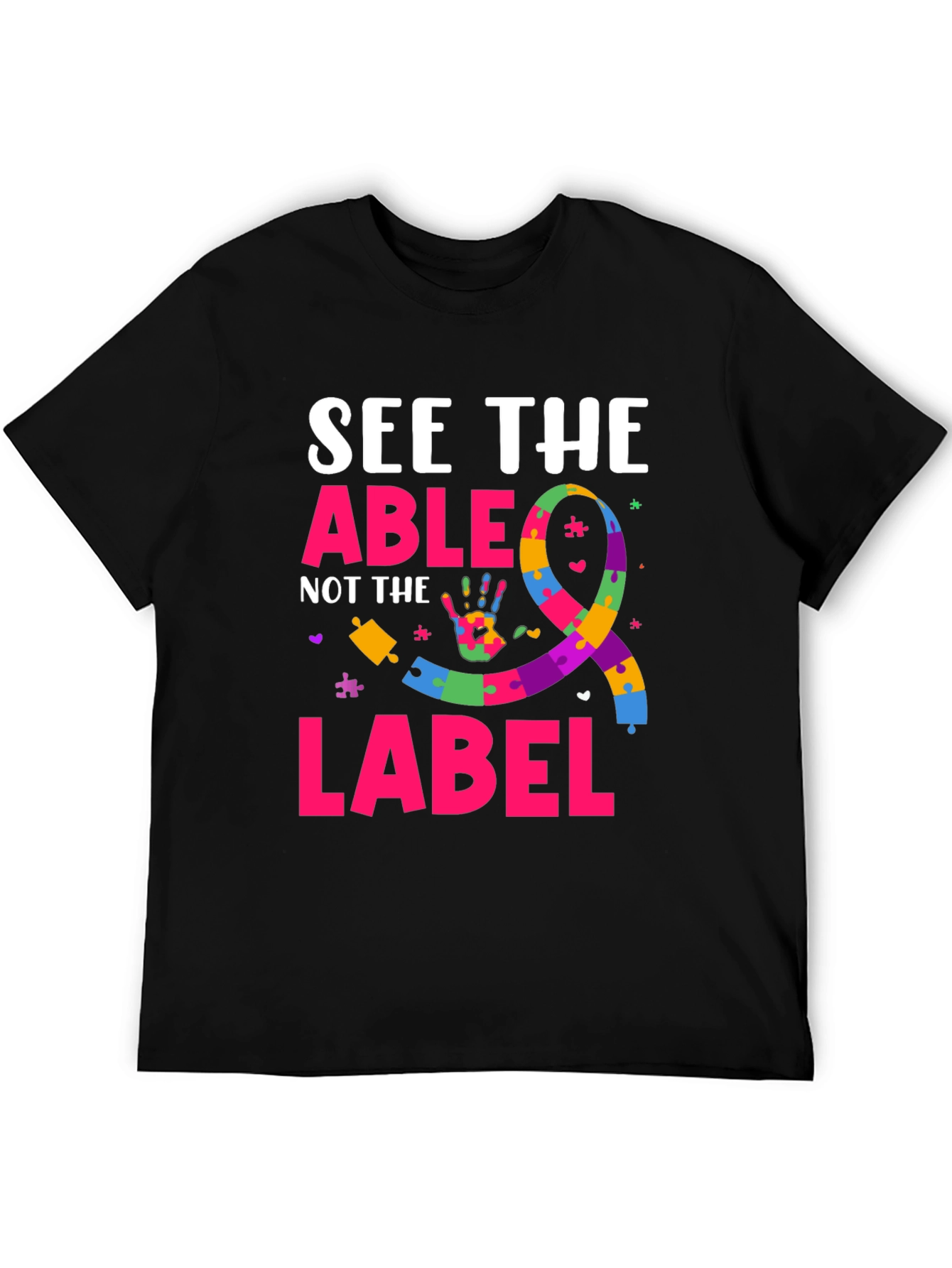 See The Able Not The Label Autism Awareness T-Shirt