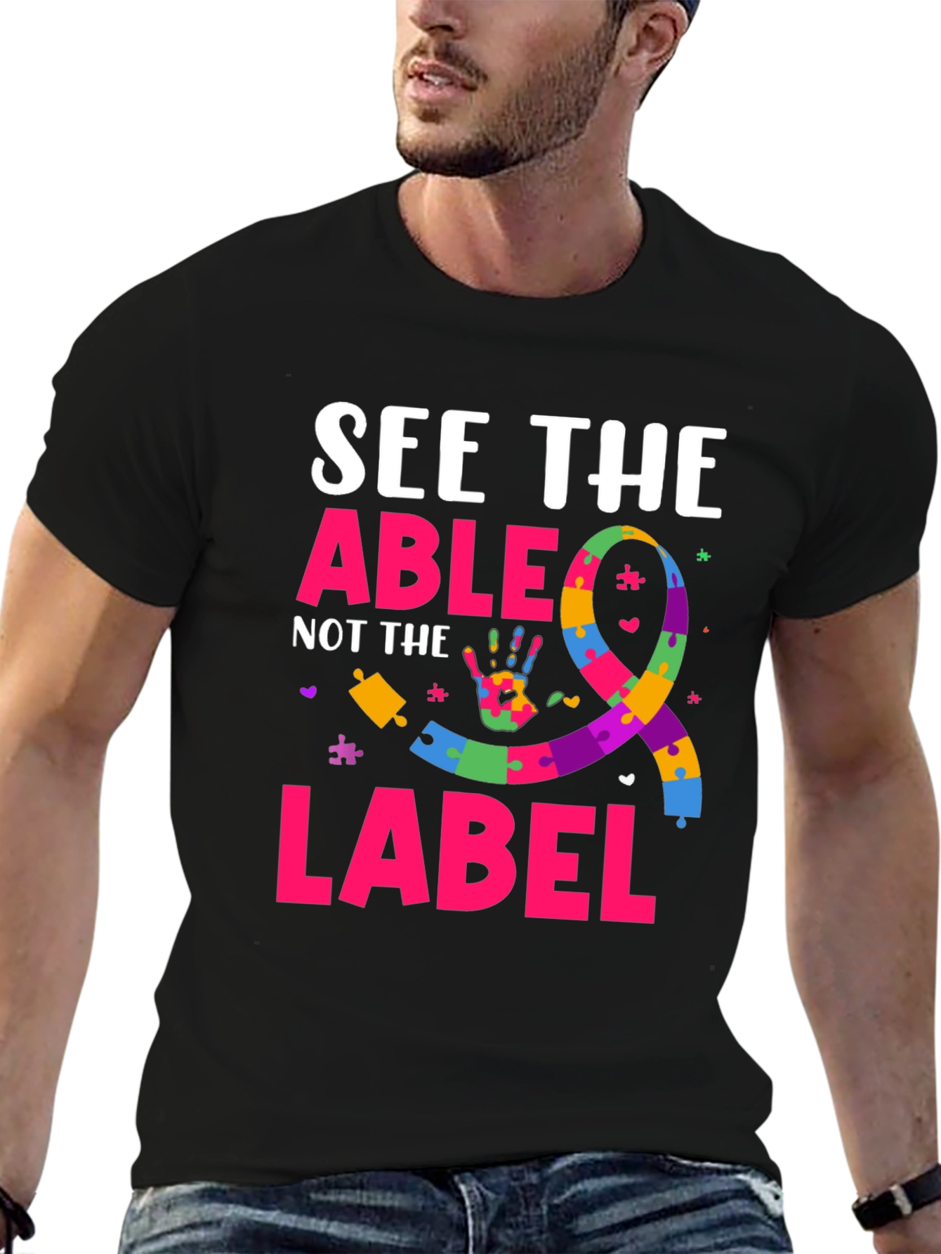 See The Able Not The Label Autism Awareness T-Shirt