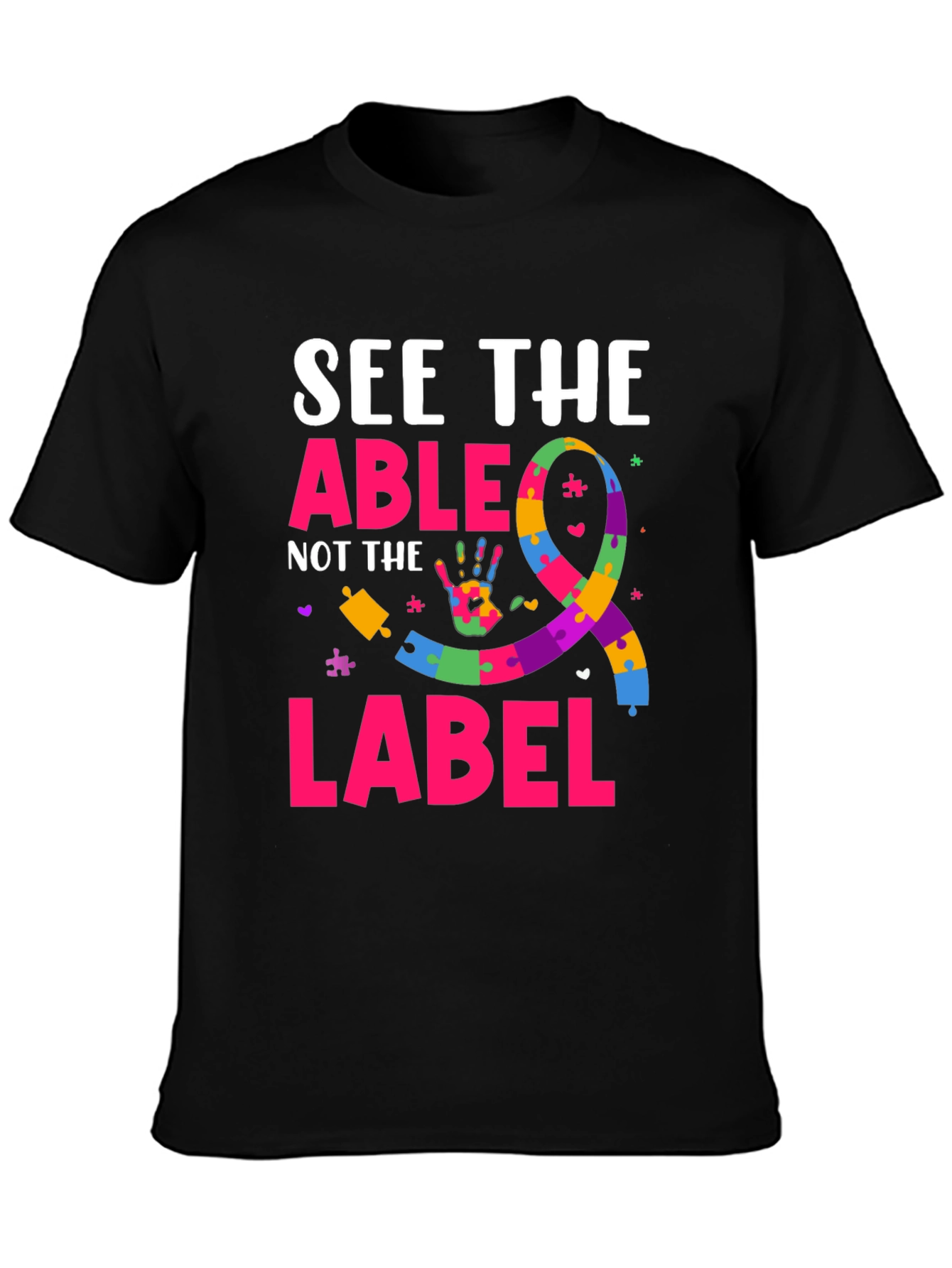 See The Able Not The Label Autism Awareness T-Shirt