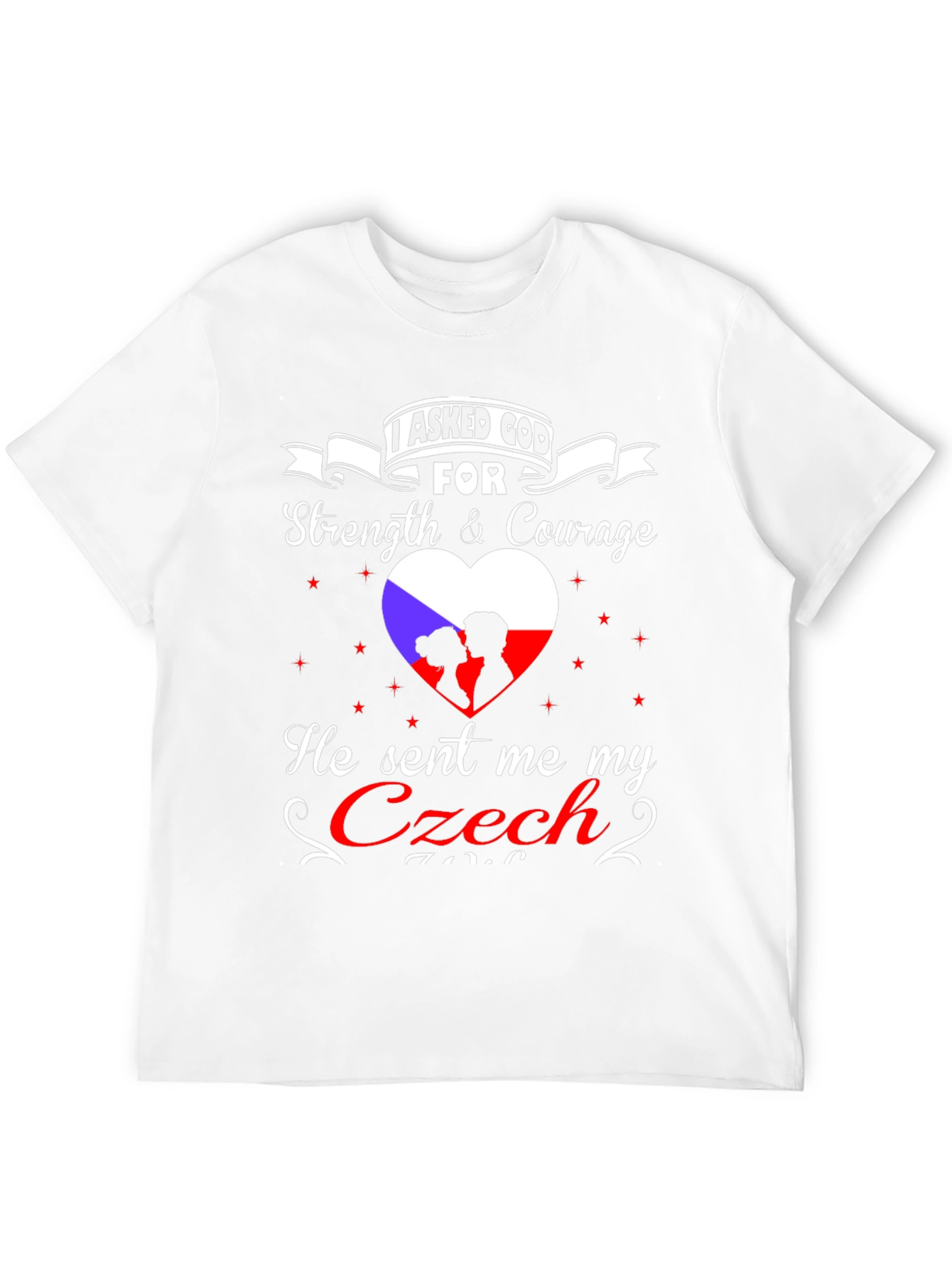 Czech Pride T-Shirt: Strength & Courage