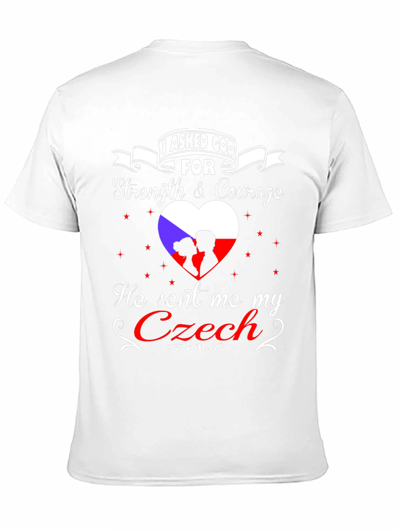 Czech Pride T-Shirt: Strength & Courage