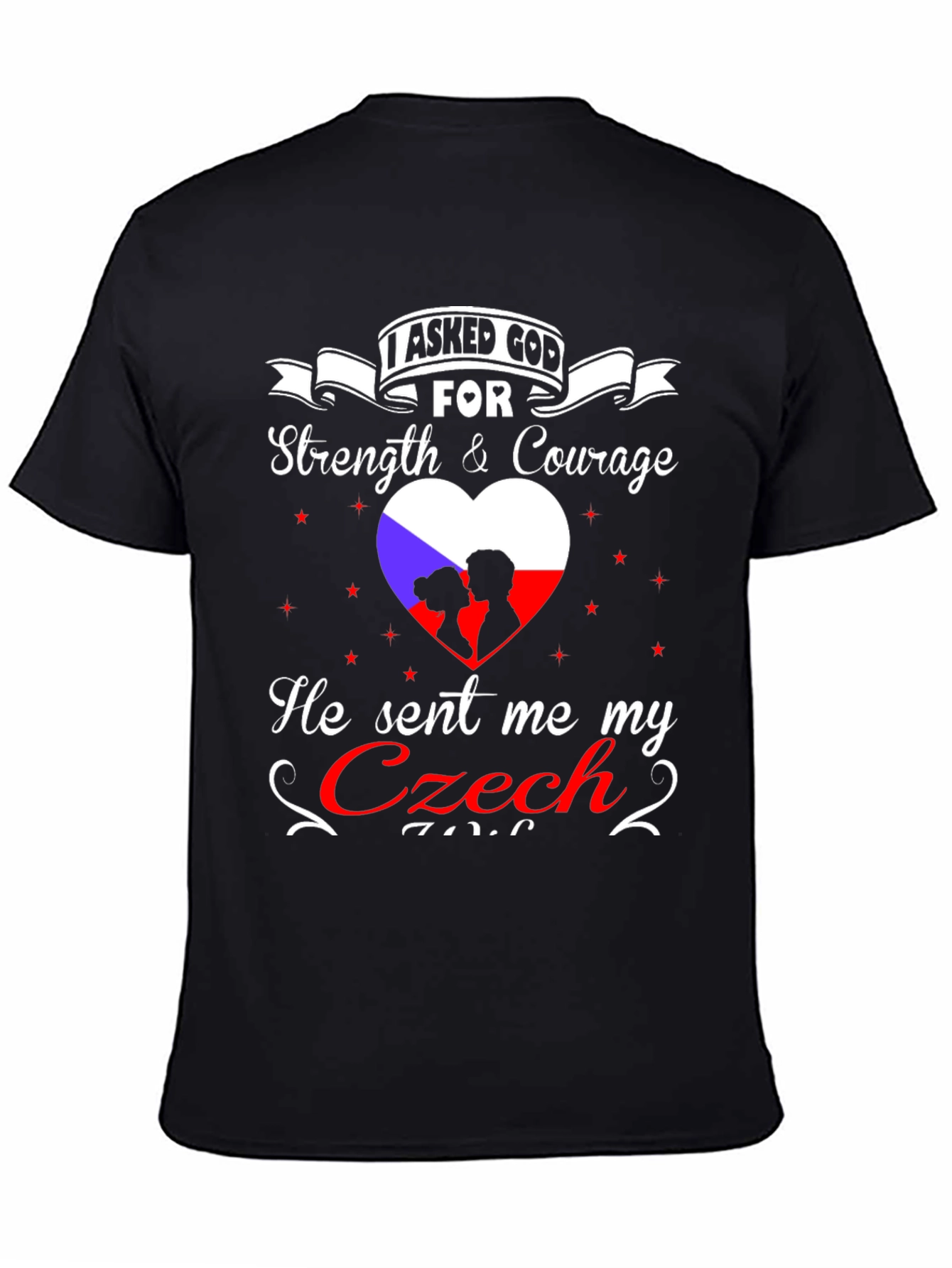 Czech Pride T-Shirt: Strength & Courage