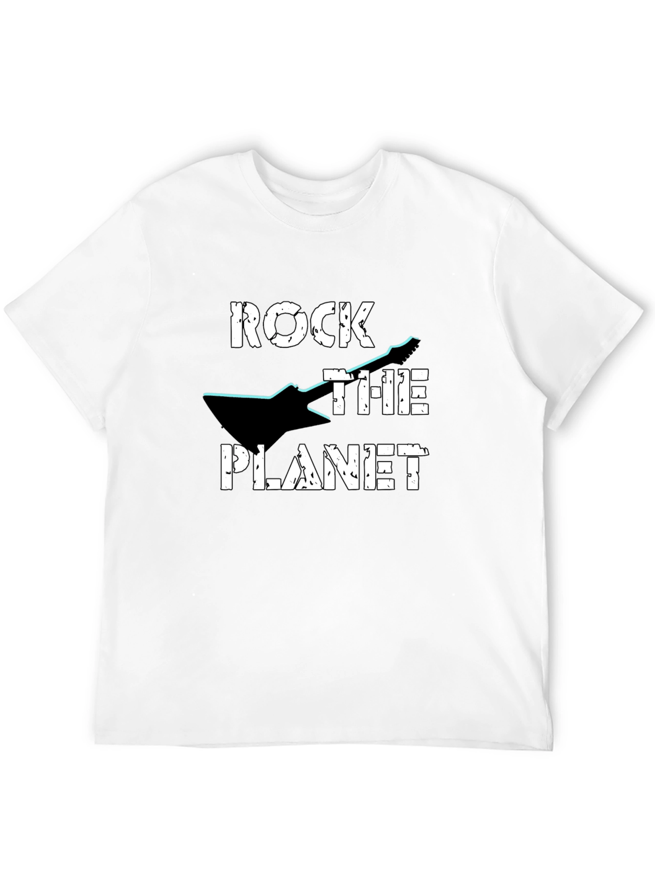 Rock the Planet Graphic Tee - Black