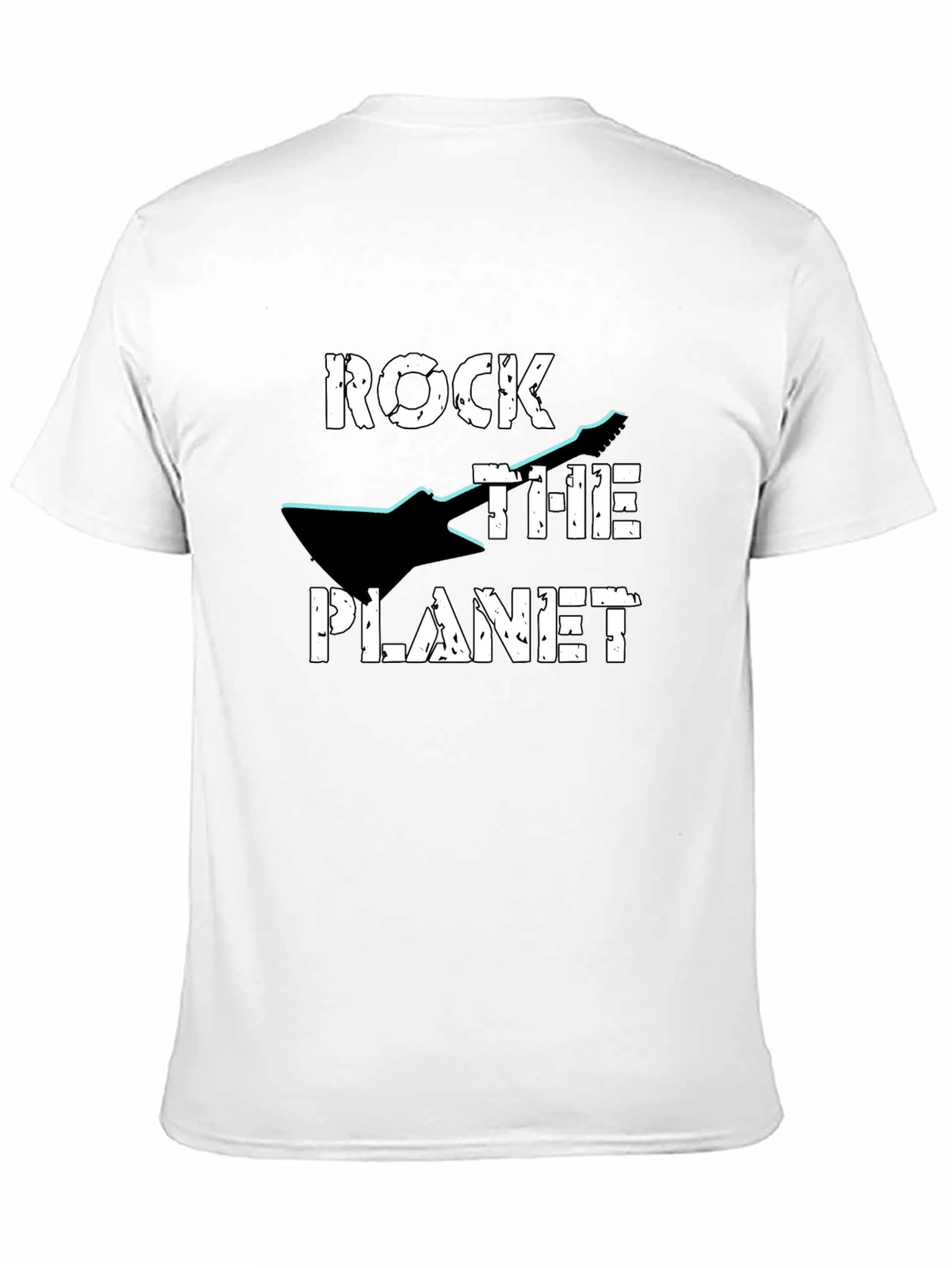 Rock the Planet Graphic Tee - Black