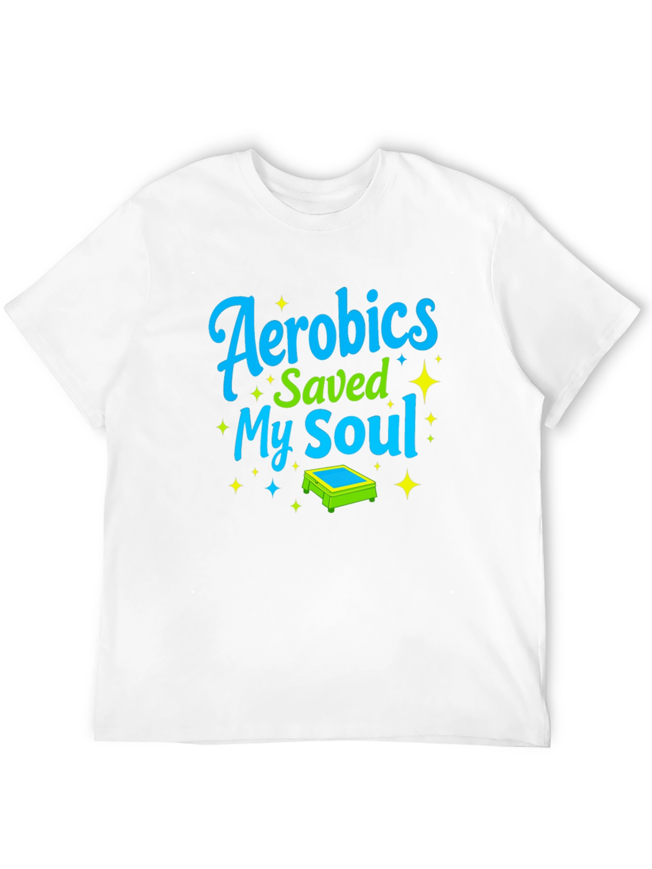 Aerobics Saved My Soul Graphic Tee