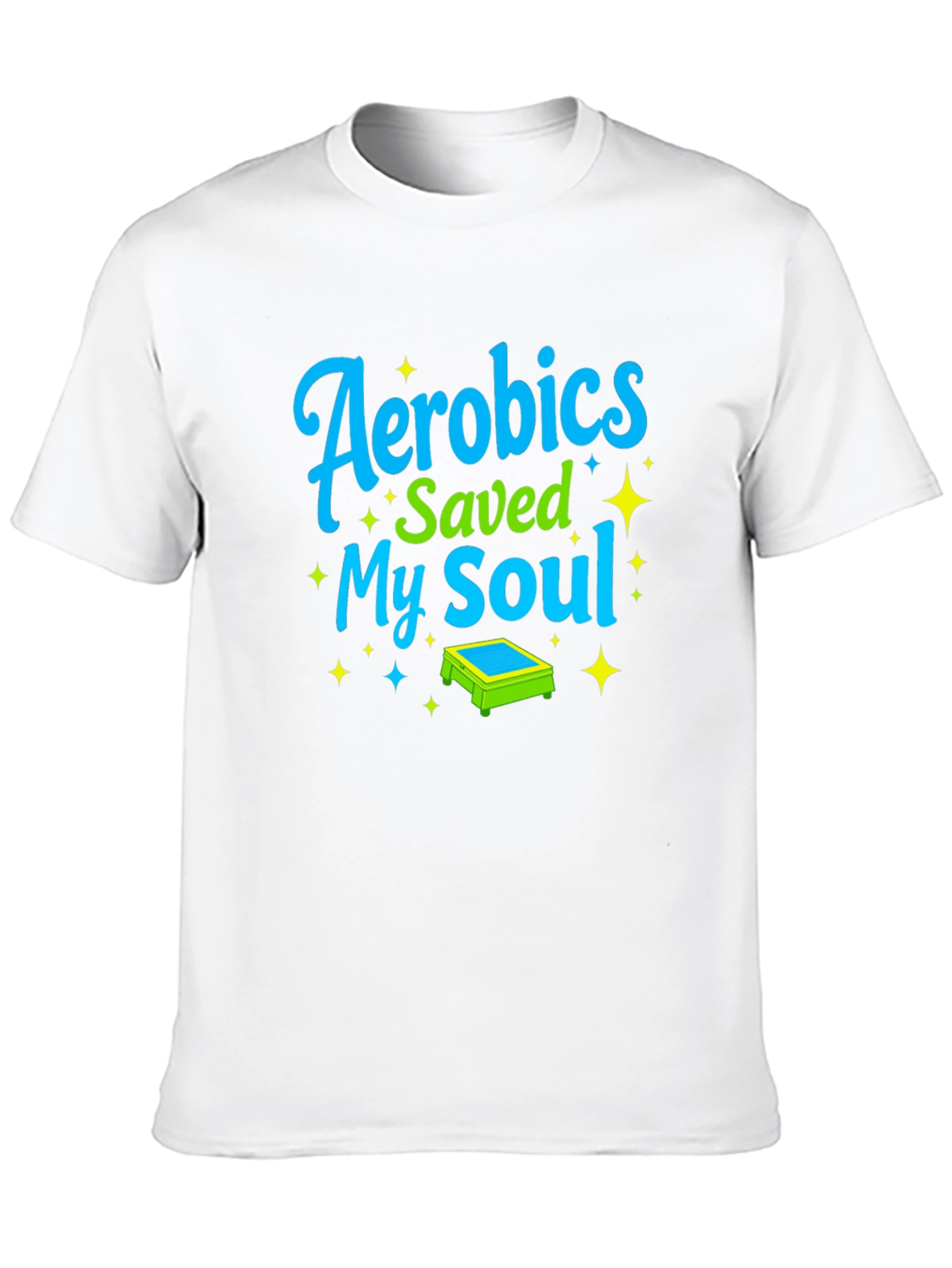 Aerobics Saved My Soul Graphic Tee