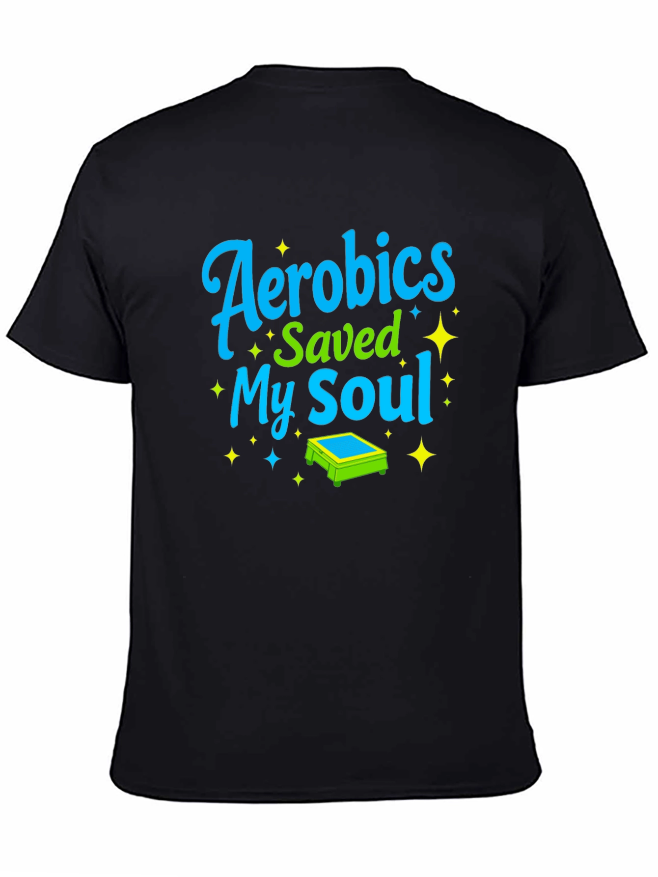 Aerobics Saved My Soul Graphic Tee