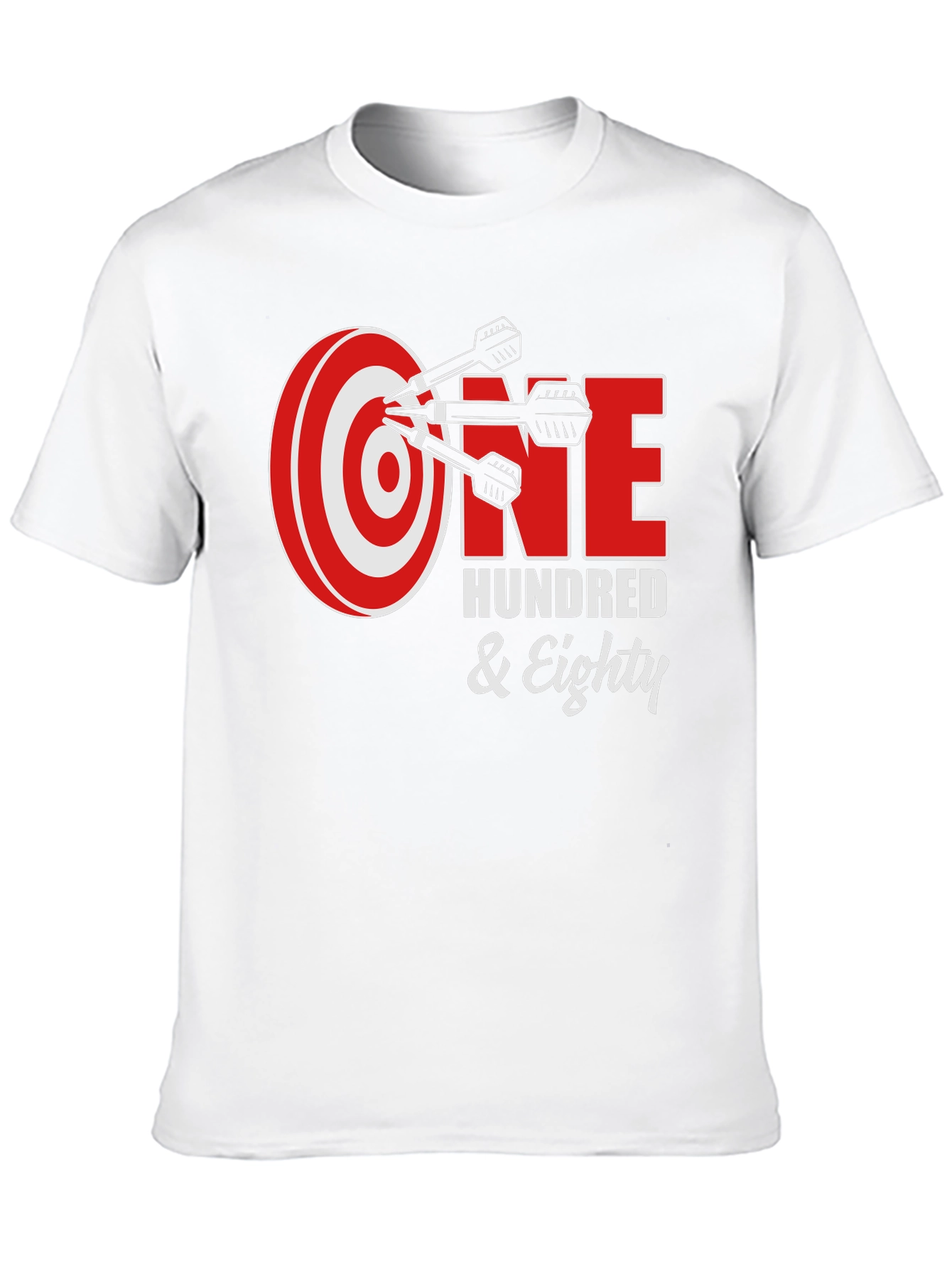 One Hundred & Eighty Dart T-Shirt - Black