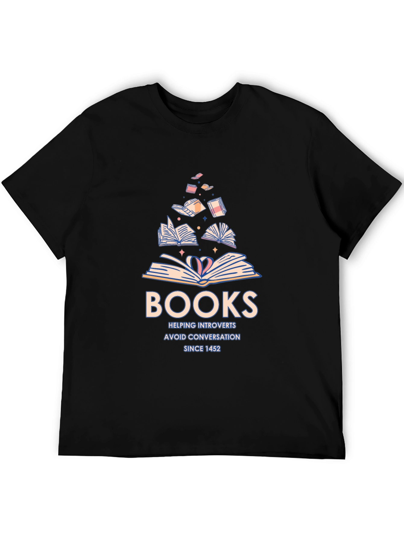 Books Helping Introverts T-Shirt