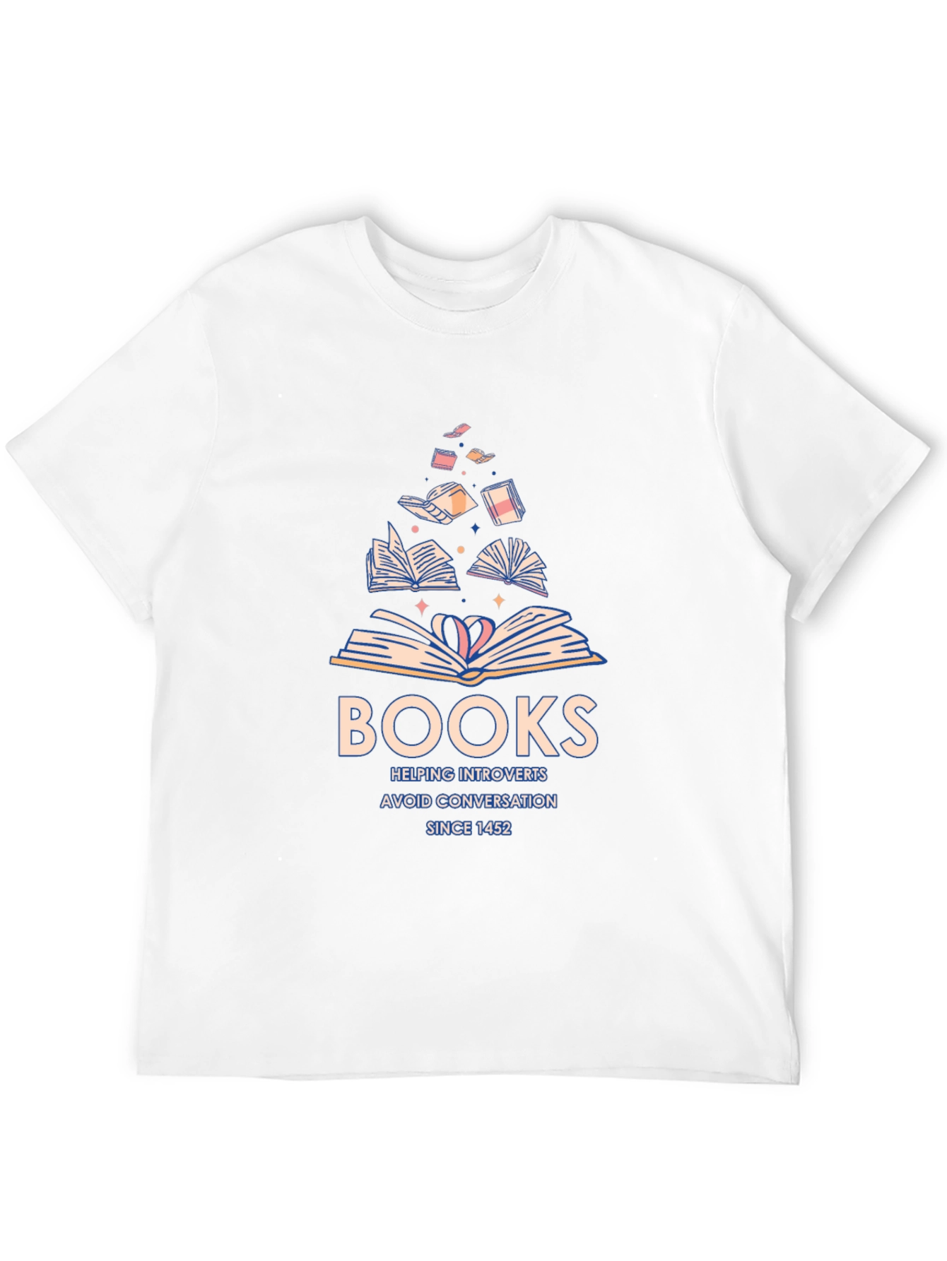 Books Helping Introverts T-Shirt