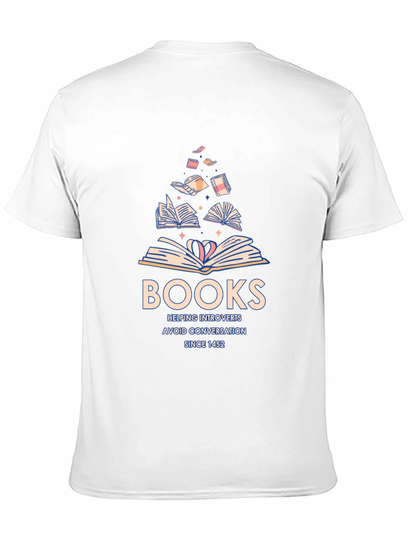 Books Helping Introverts T-Shirt