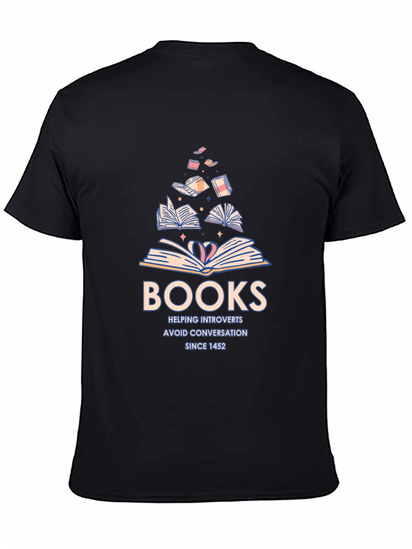 Books Helping Introverts T-Shirt