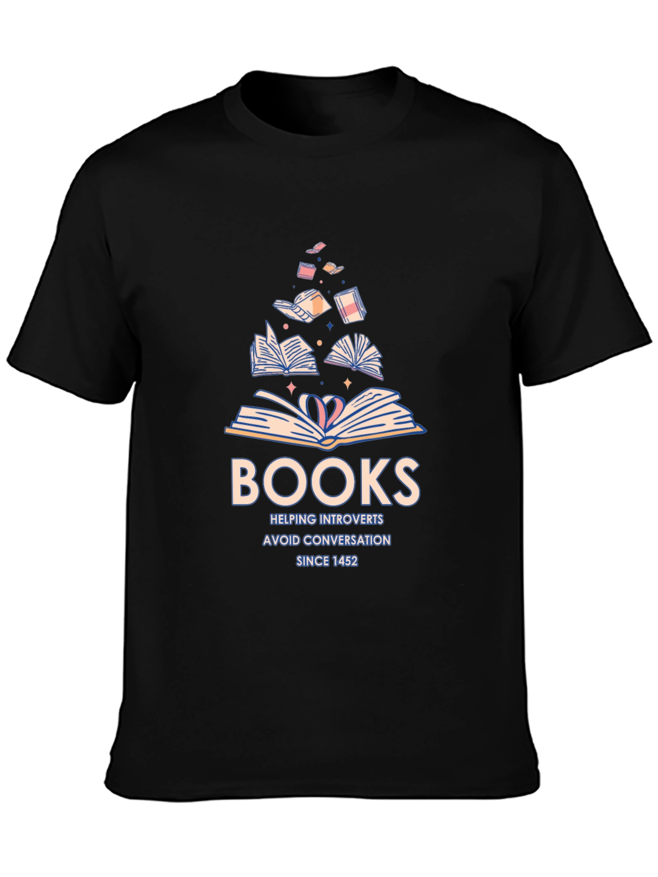 Books Helping Introverts T-Shirt
