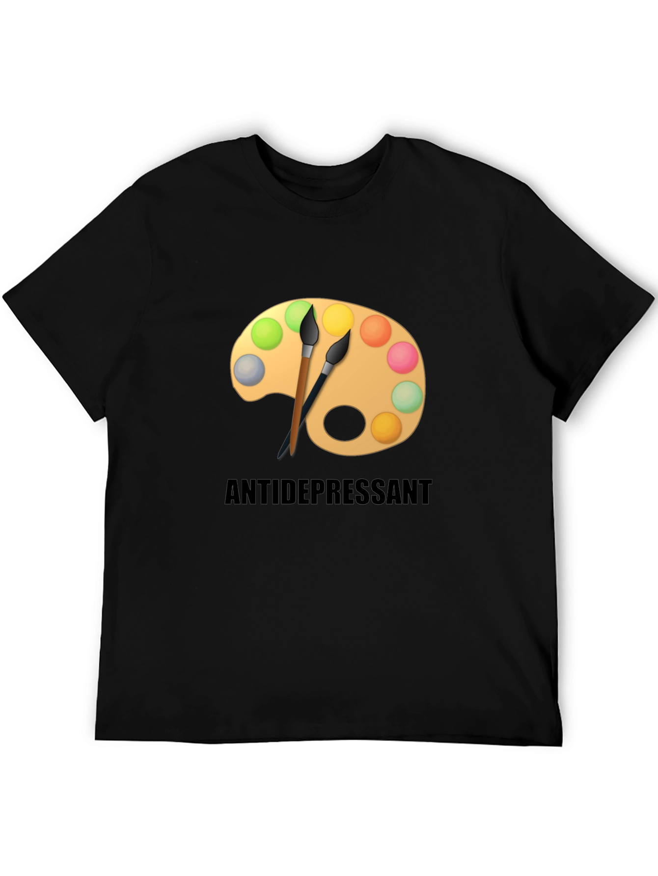 Antidepressant Artist Palette Graphic T-Shirt