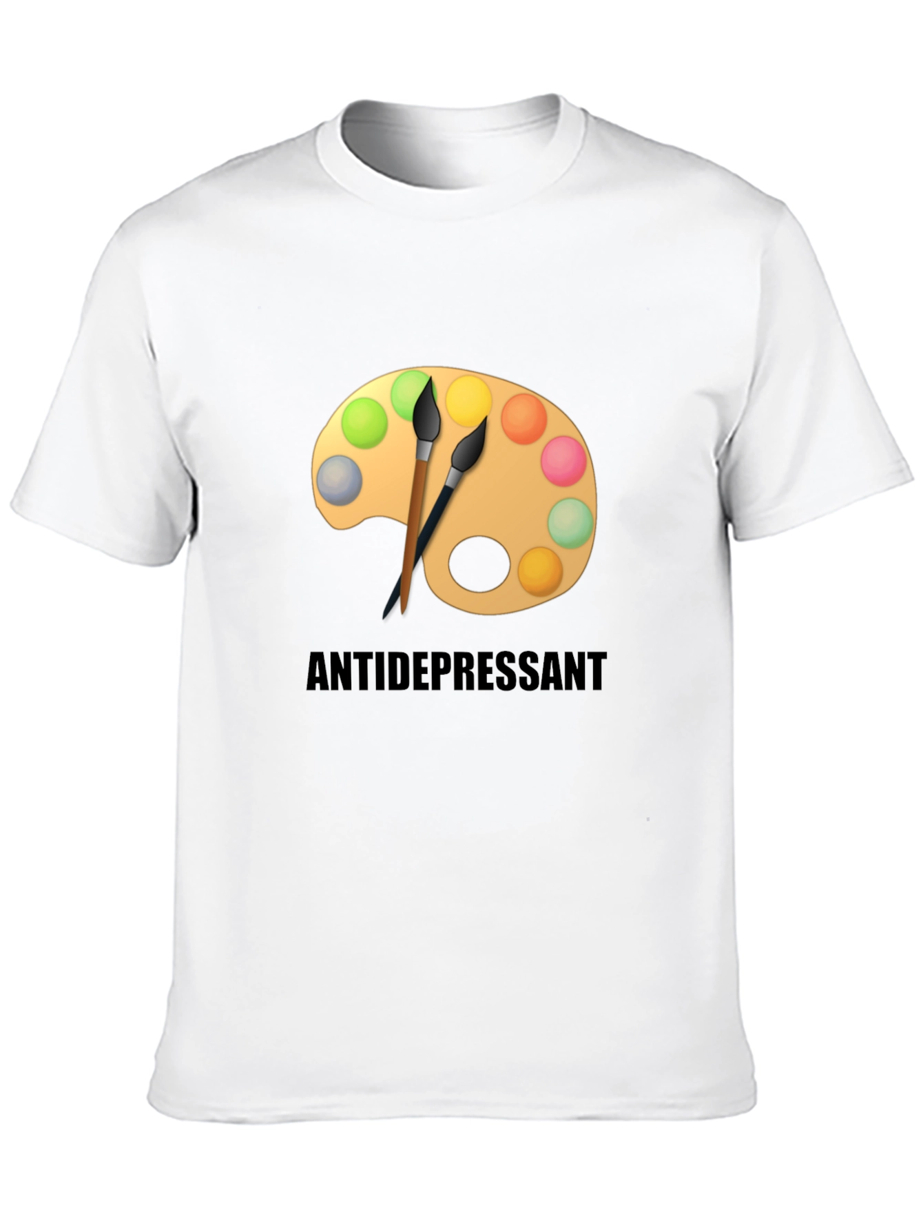 Antidepressant Artist Palette Graphic T-Shirt
