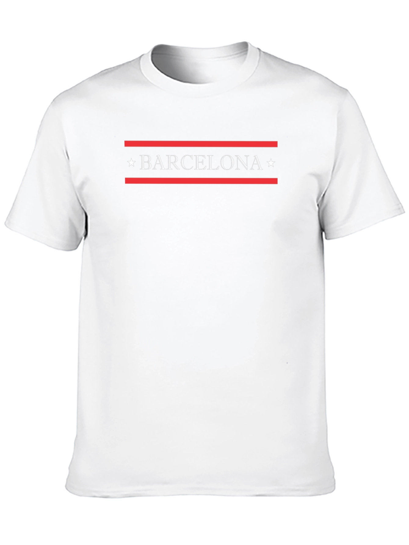 Barcelona Graphic Tee - Stylish City Pride