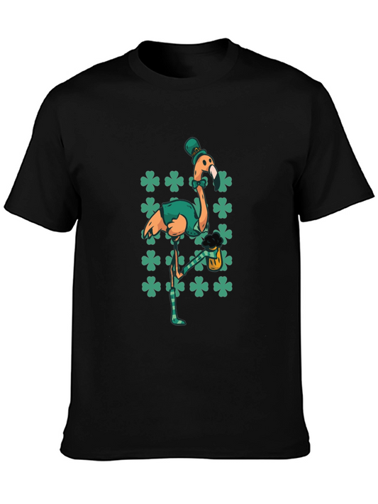 St. Patricks Day Flamingo T-Shirt