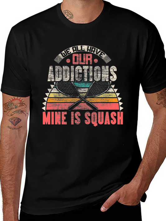 Squash Addictions Graphic T-Shirt