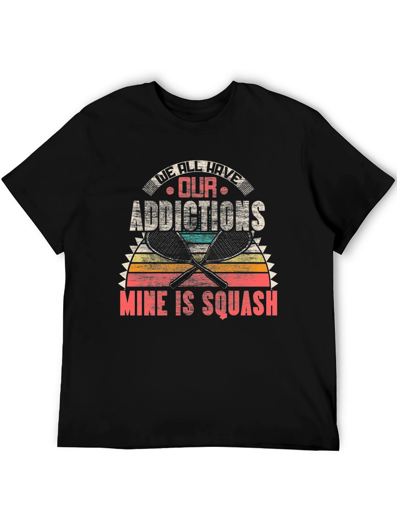 Squash Addictions Graphic T-Shirt