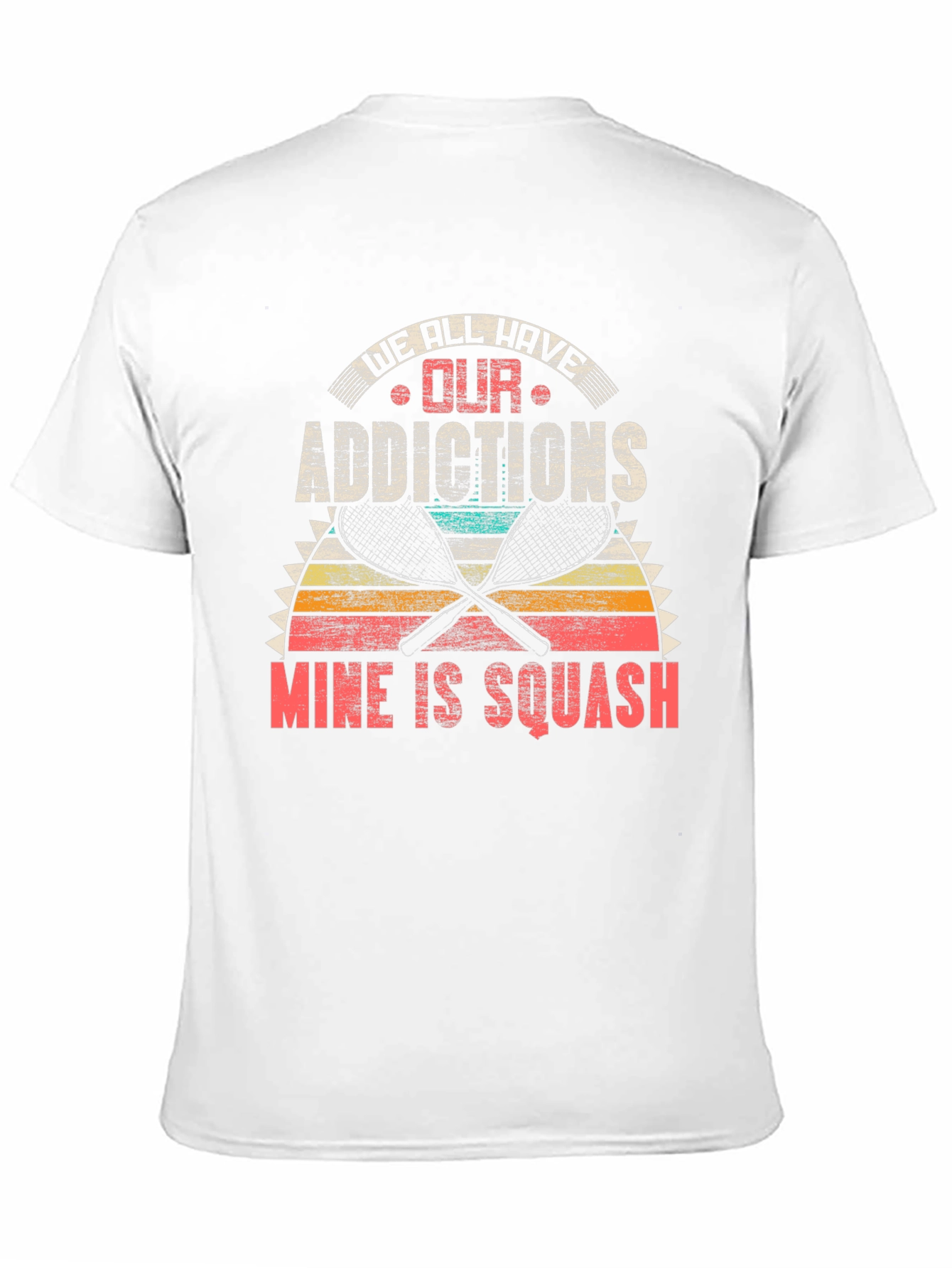 Squash Addictions Graphic T-Shirt