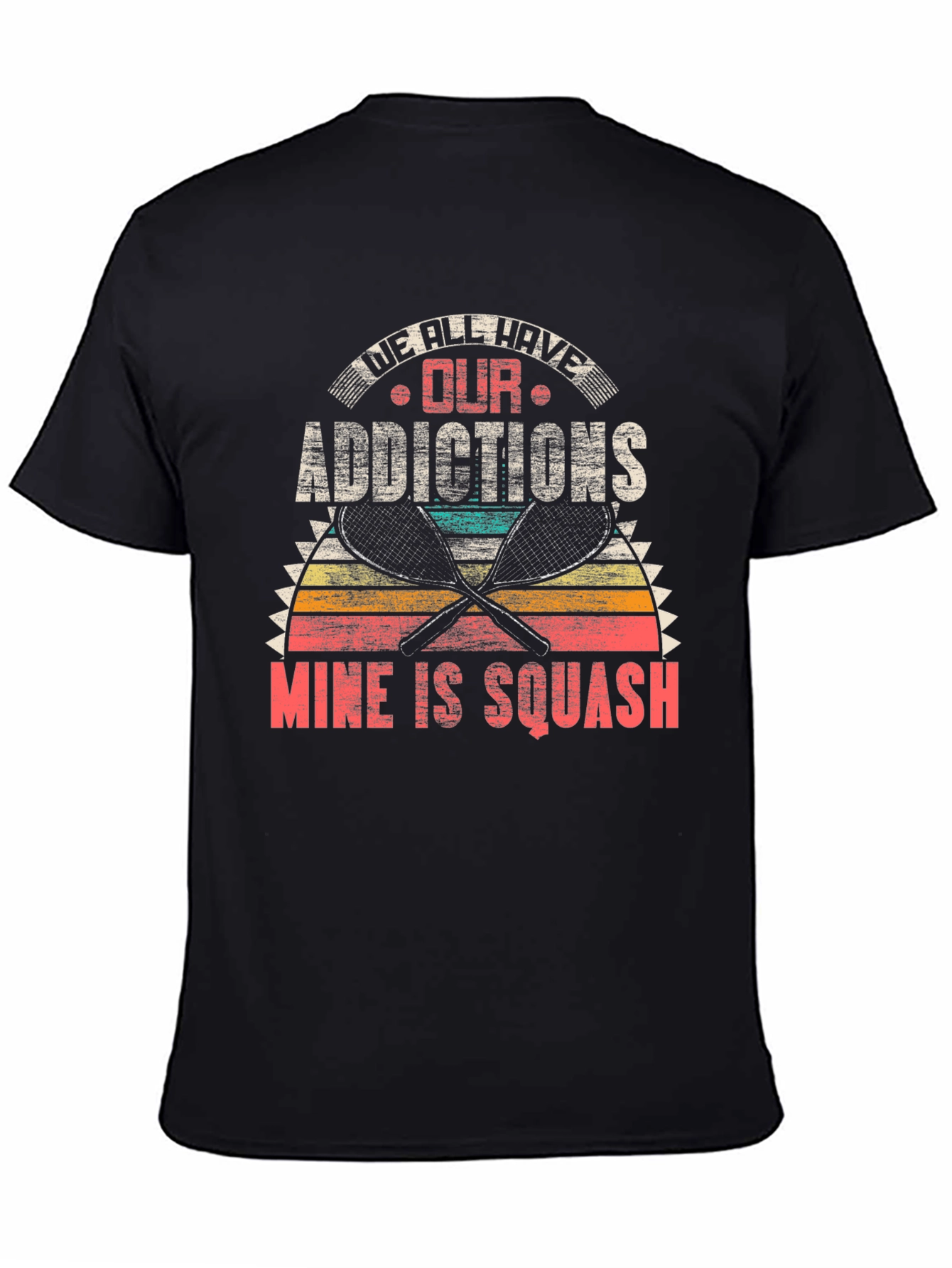 Squash Addictions Graphic T-Shirt