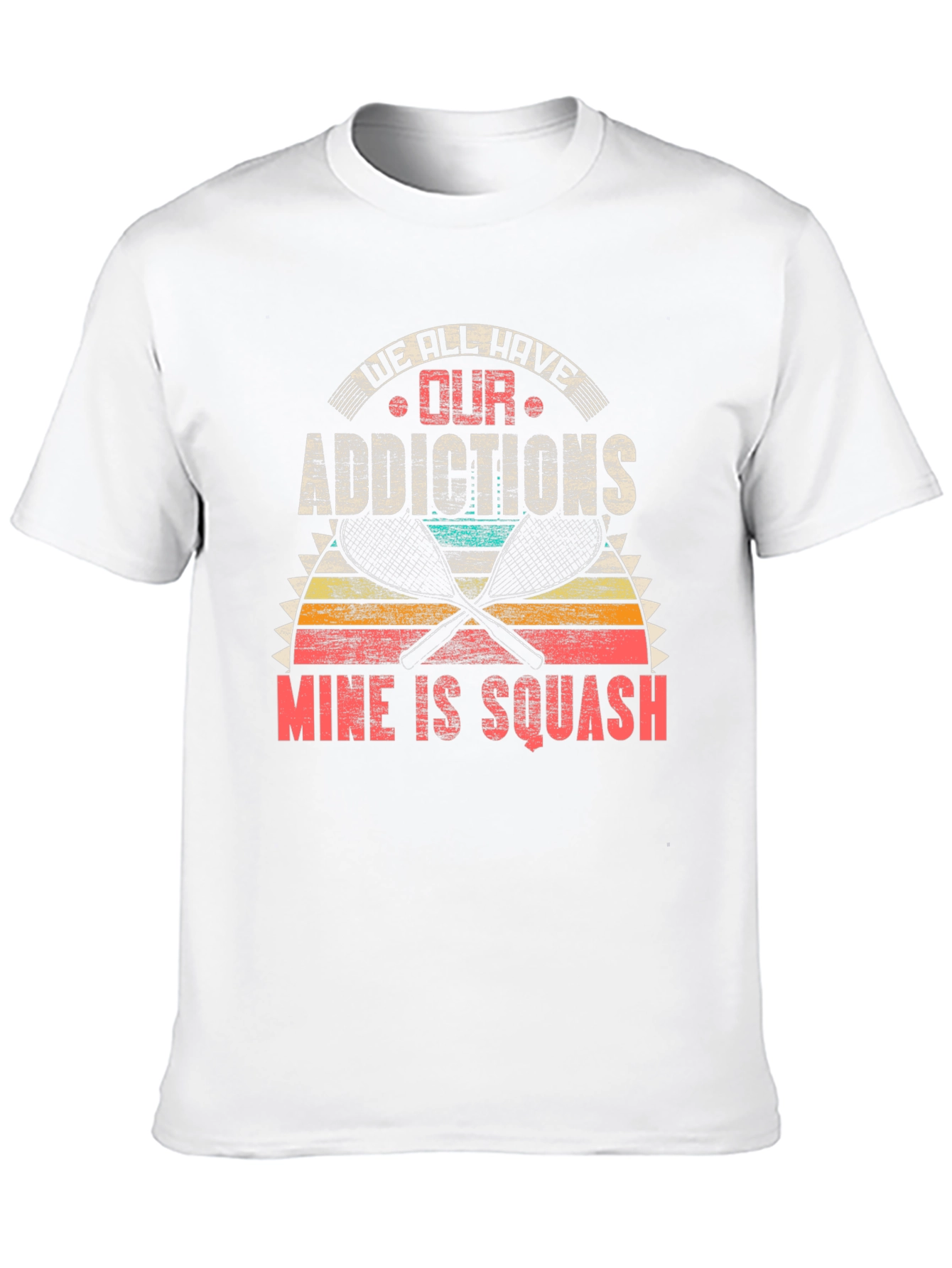 Squash Addictions Graphic T-Shirt