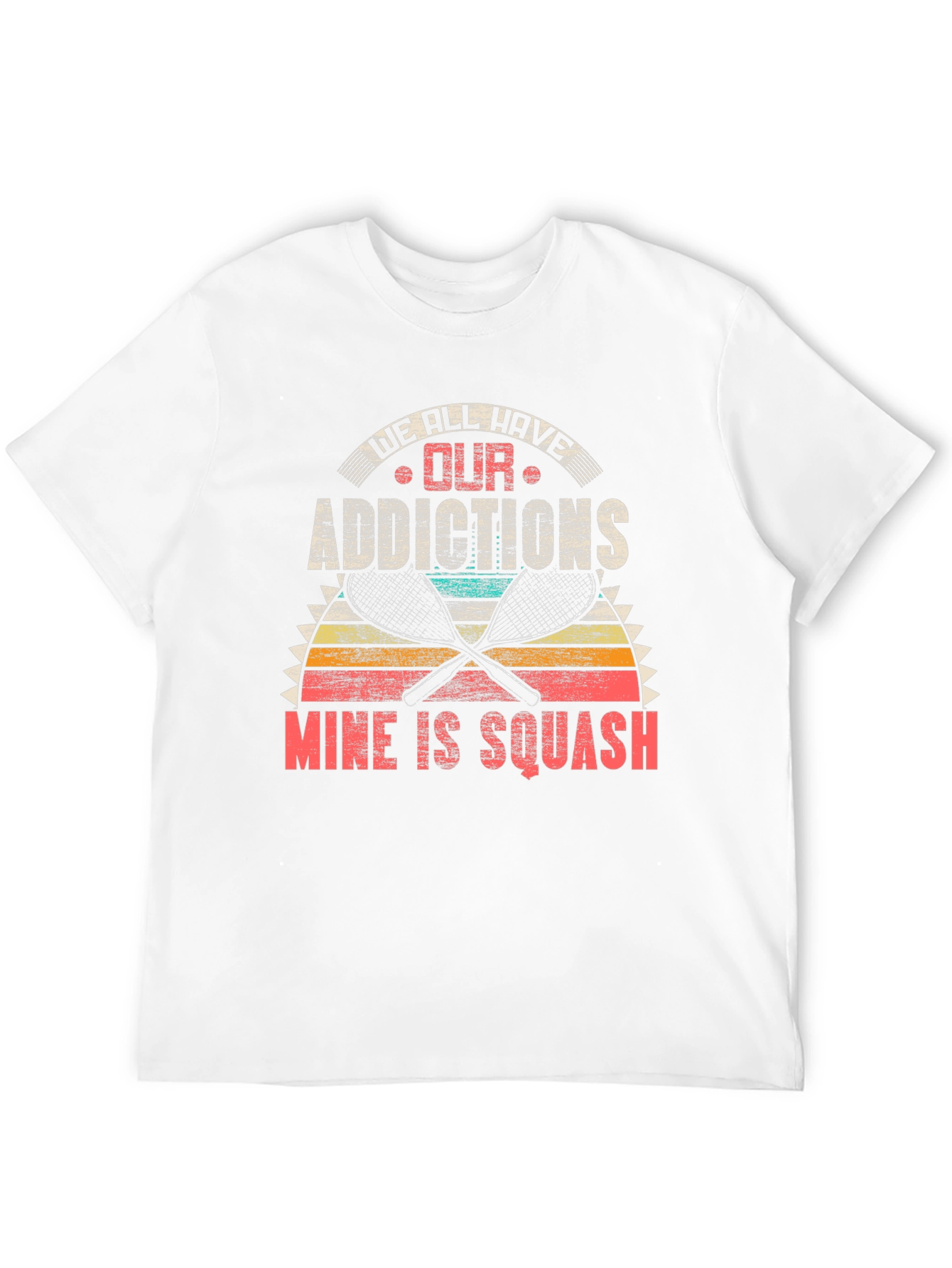 Squash Addictions Graphic T-Shirt
