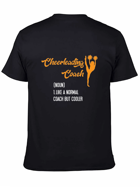 Cheerleading Coach T-Shirt - Novelty Gift for Cheer Coaches
