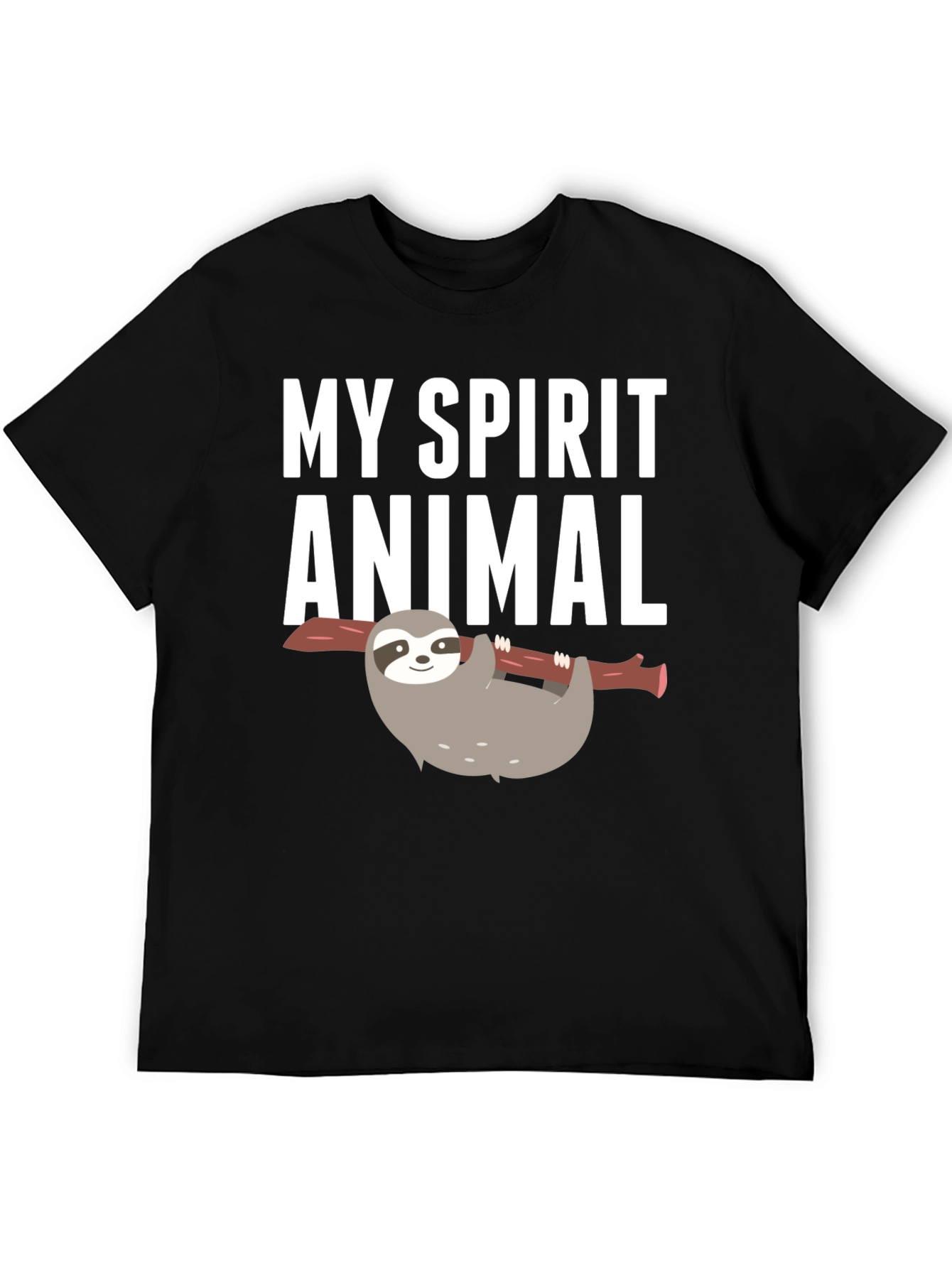 My Spirit Animal Sloth Graphic T-Shirt