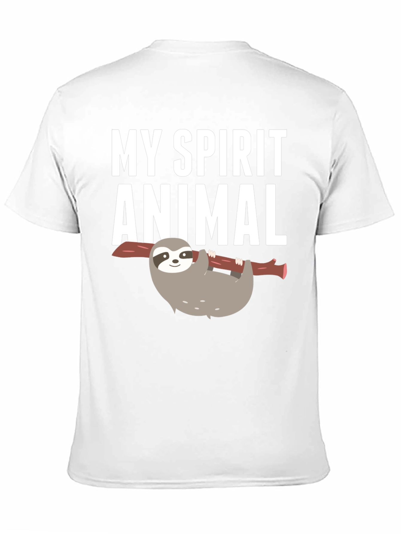 My Spirit Animal Sloth Graphic T-Shirt