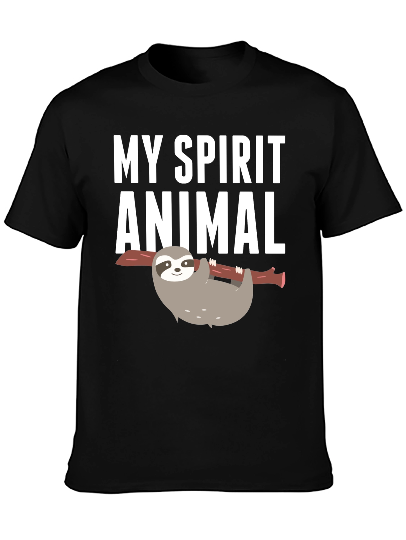 My Spirit Animal Sloth Graphic T-Shirt