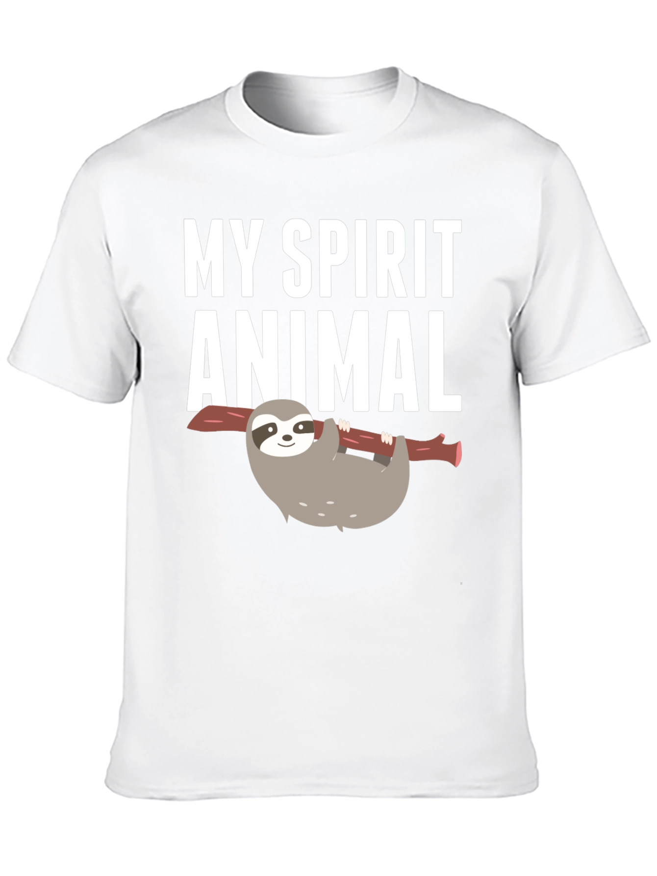 My Spirit Animal Sloth Graphic T-Shirt
