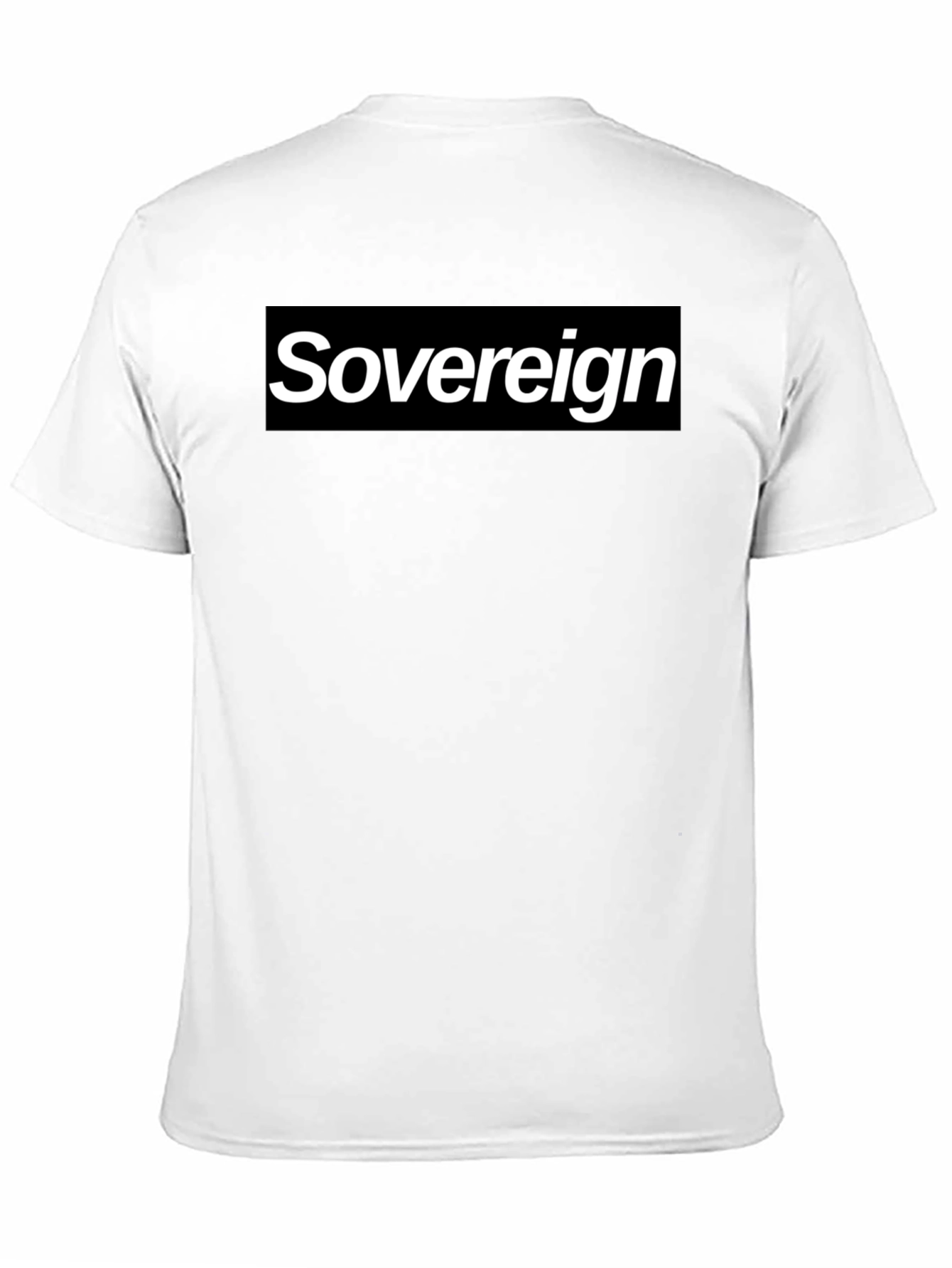 Sovereign Graphic Tee - Black Cotton Blend