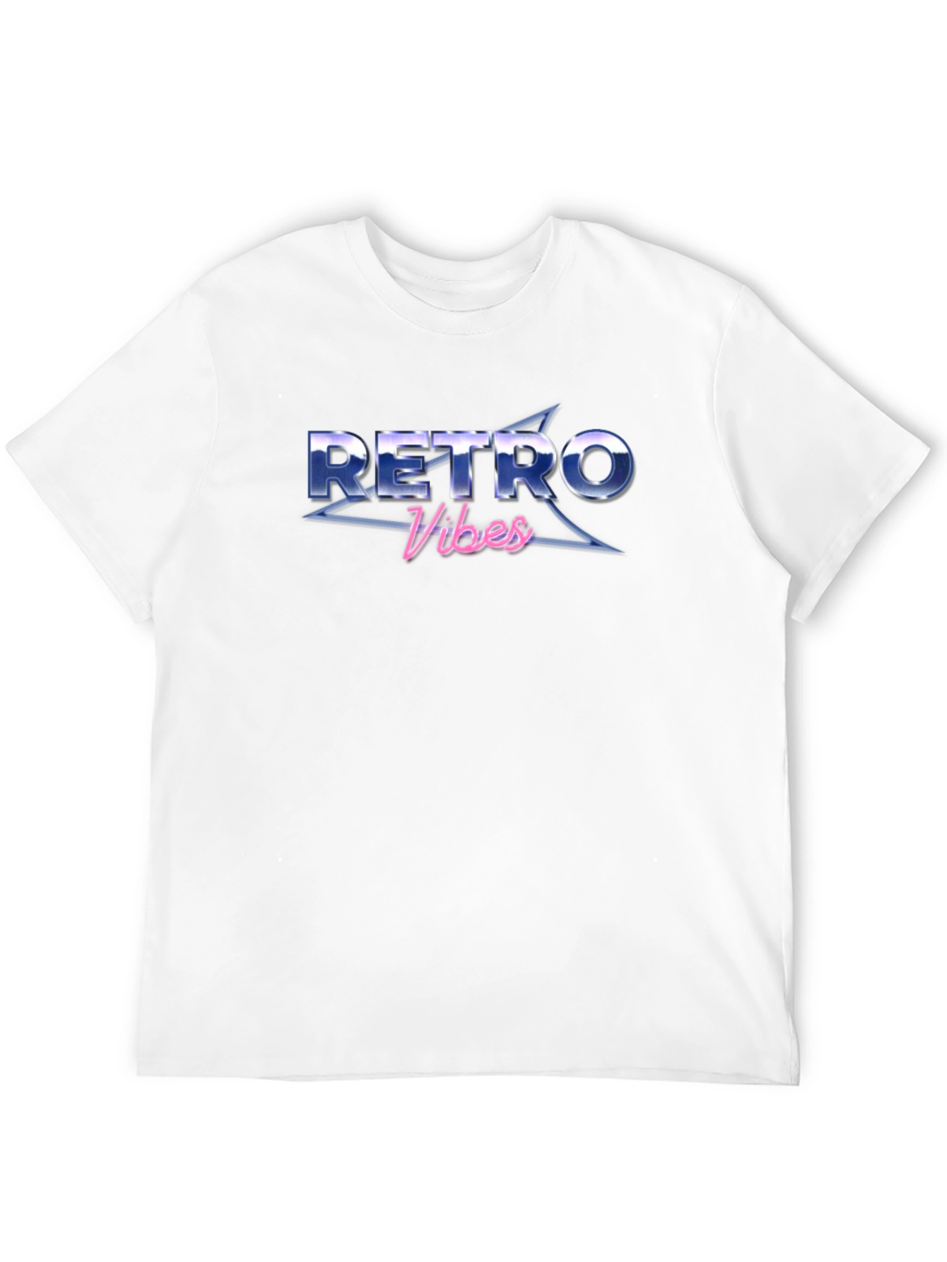 Retro Vibes Graphic T-Shirt - Black