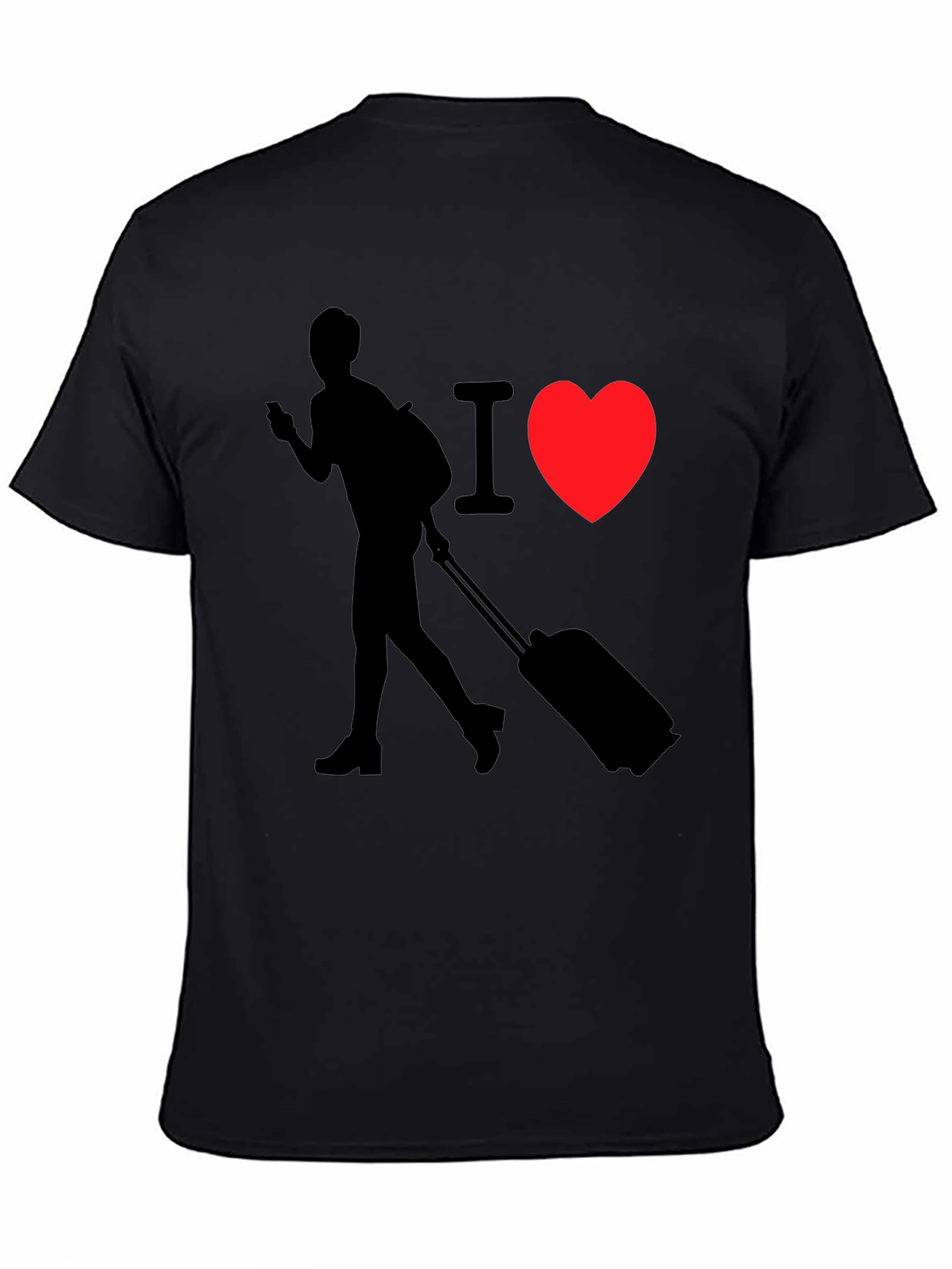 I Love Travel T-Shirt - Traveler Design