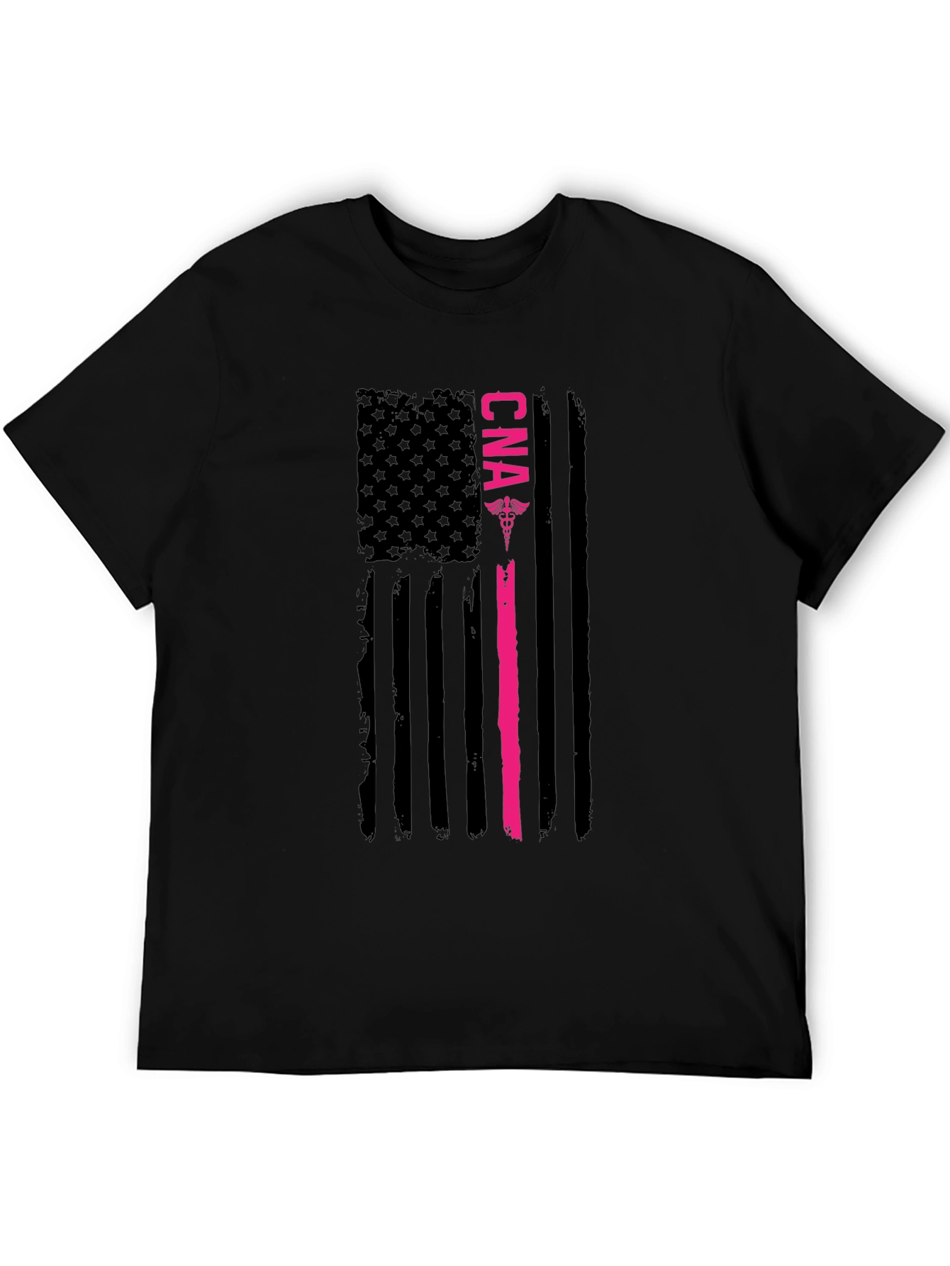 CNA American Flag Graphic T-Shirt