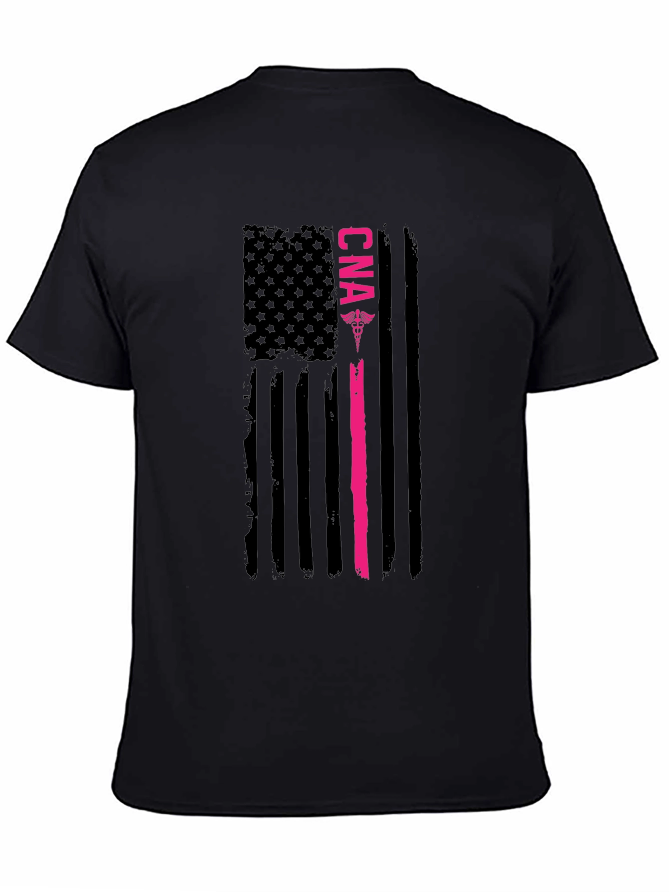 CNA American Flag Graphic T-Shirt