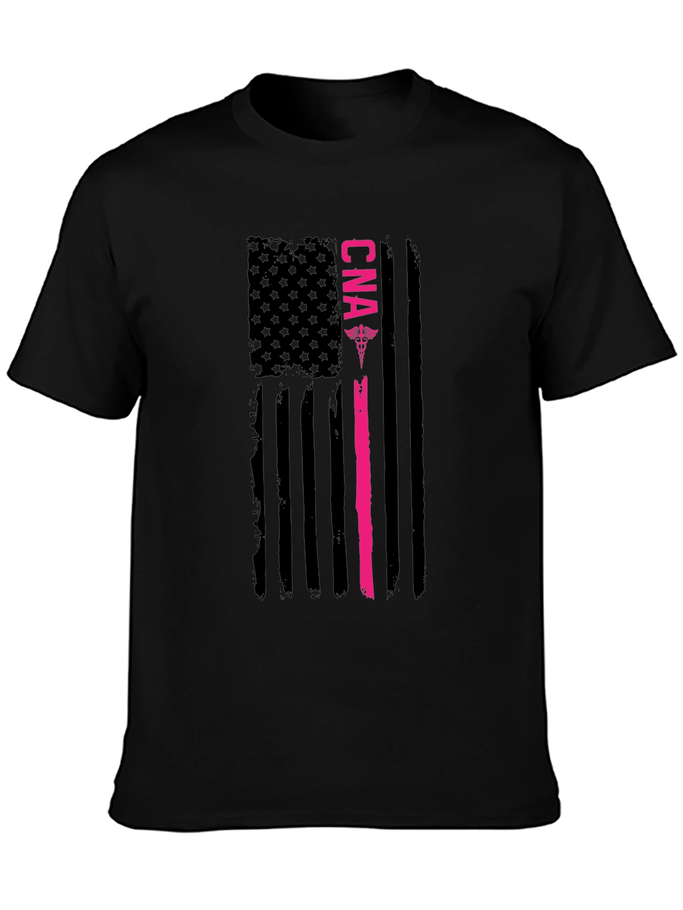 CNA American Flag Graphic T-Shirt