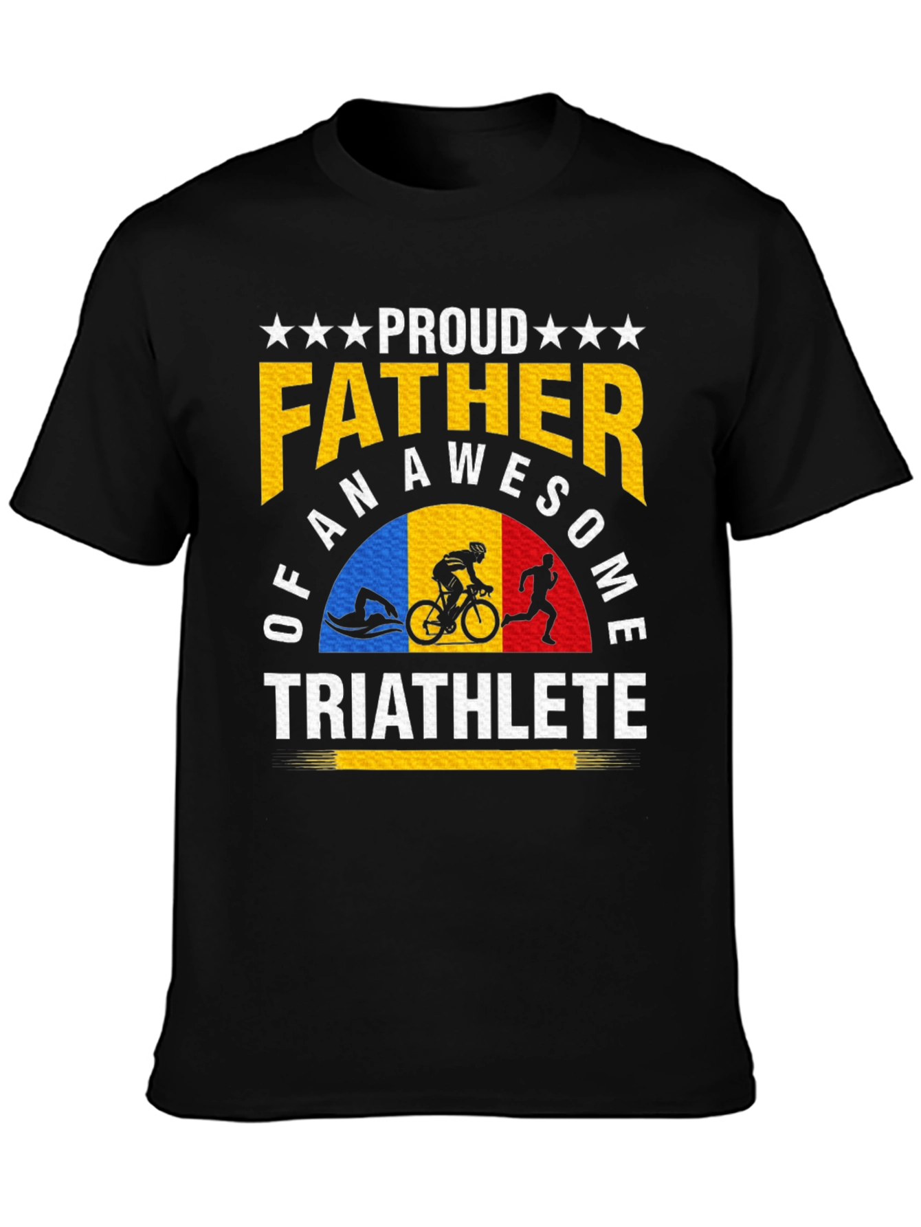 Proud Father of an Awesome Triathlete T-Shirt