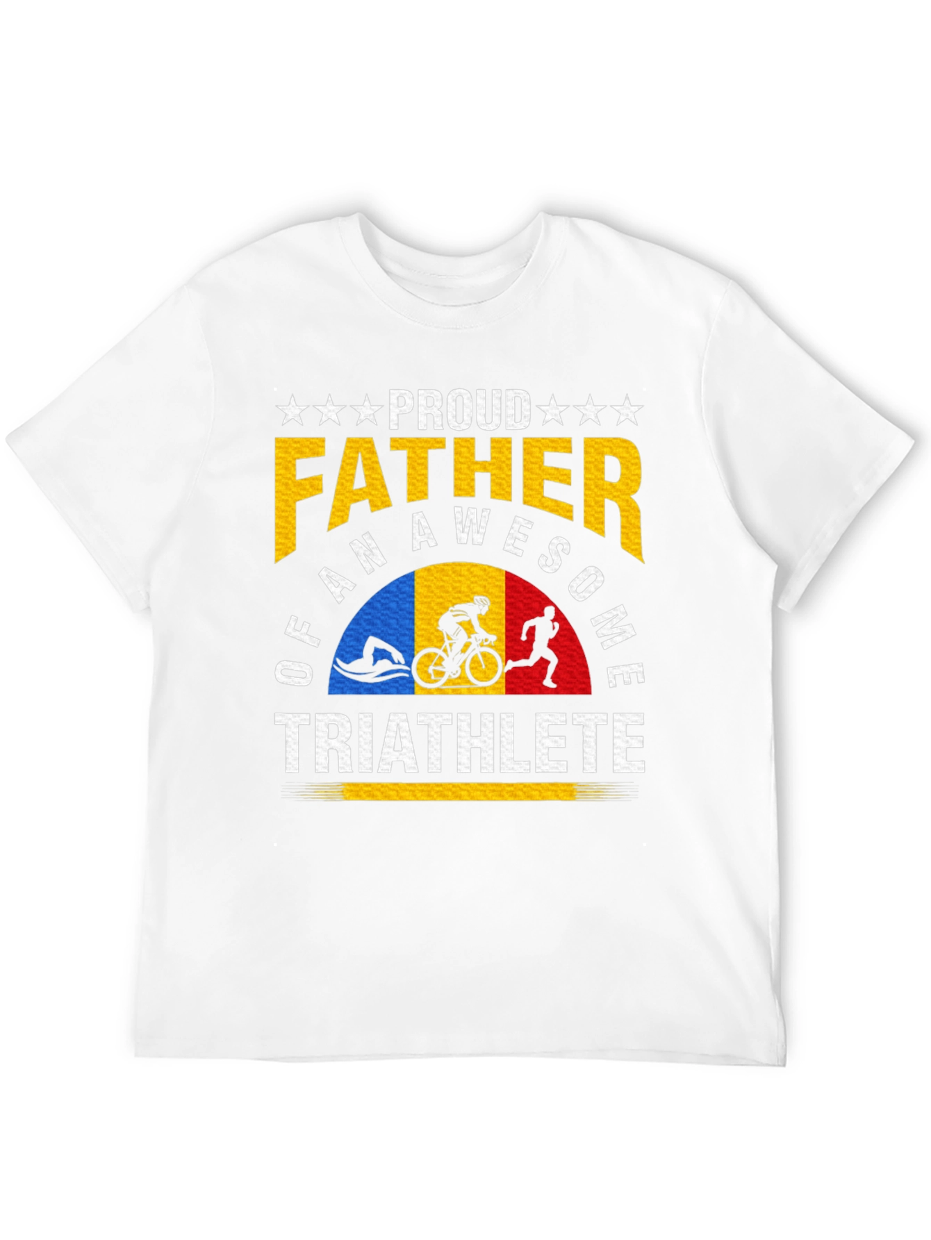 Proud Father of an Awesome Triathlete T-Shirt